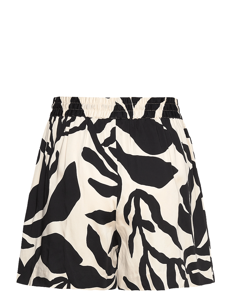 GANT - REL PALM PRINT PULL ON SHORTS - casual shorts - soft oat - 1