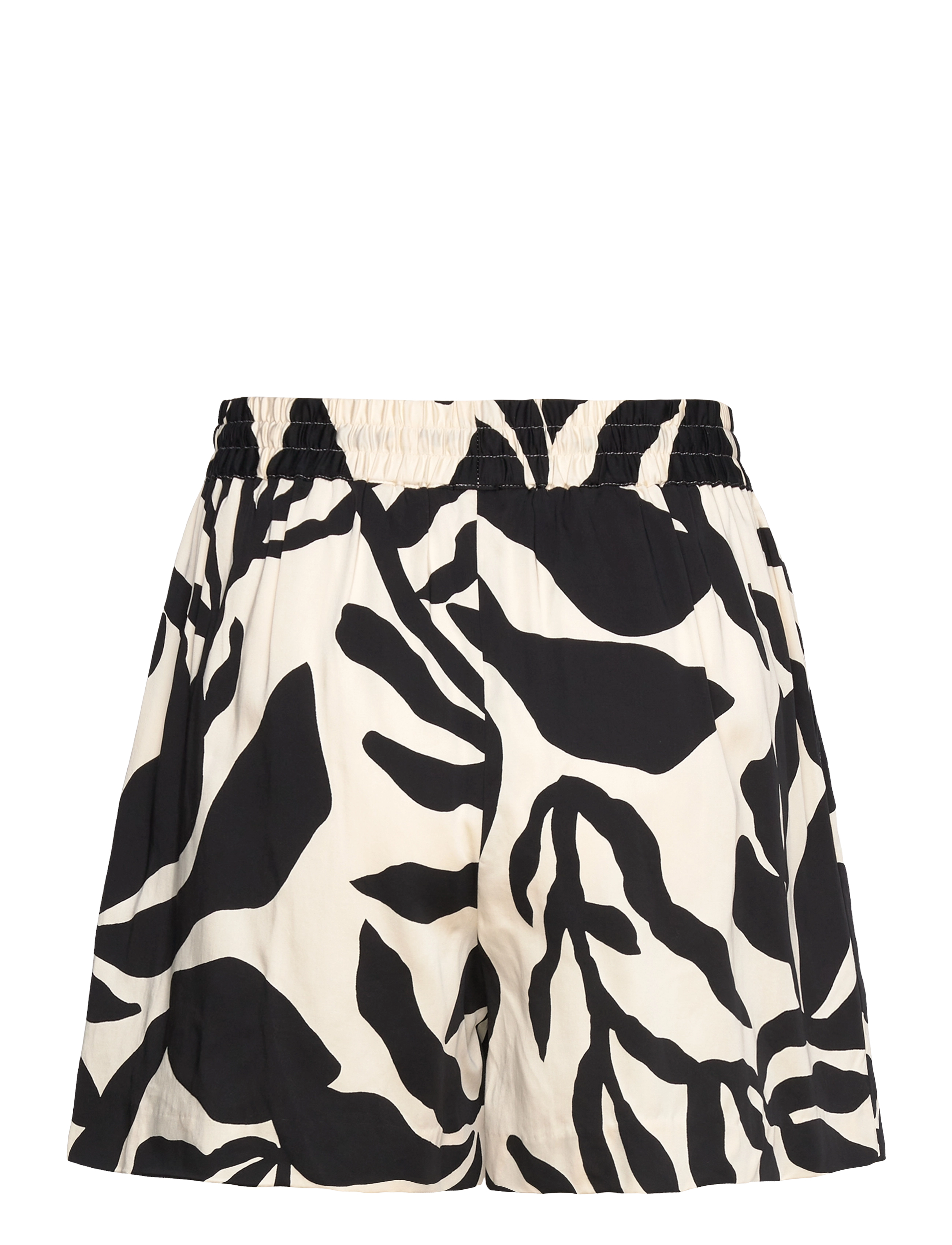 Gant - REL PALM PRINT PULL ON SHORTS - casual shorts - soft oat - 2