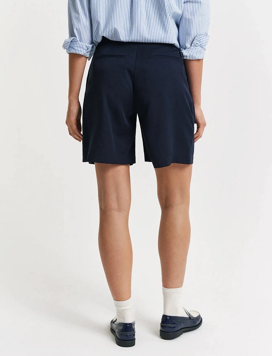 Gant - FLUID SHORTS - freizeitshorts - evening blue - 2