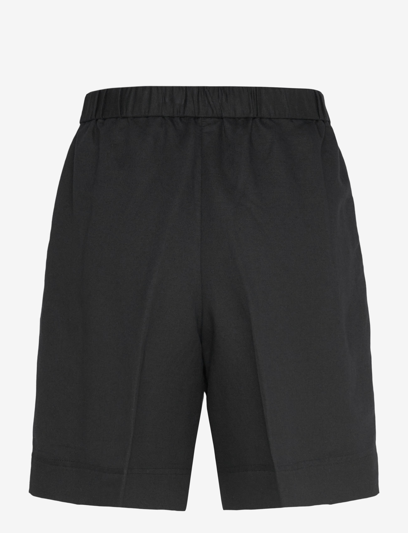GANT - REL LINEN BLEND PULL ON SHORTS - casual shorts - black - 1