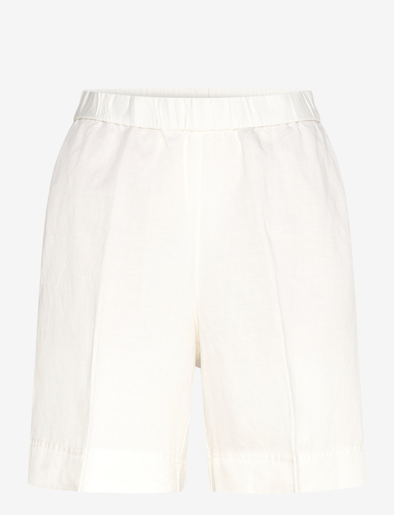 GANT - REL LINEN BLEND PULL ON SHORTS - linen shorts - eggshell - 1