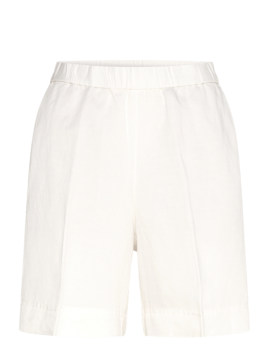 Gant - REL LINEN BLEND PULL ON SHORTS - lina šorti - eggshell - 1