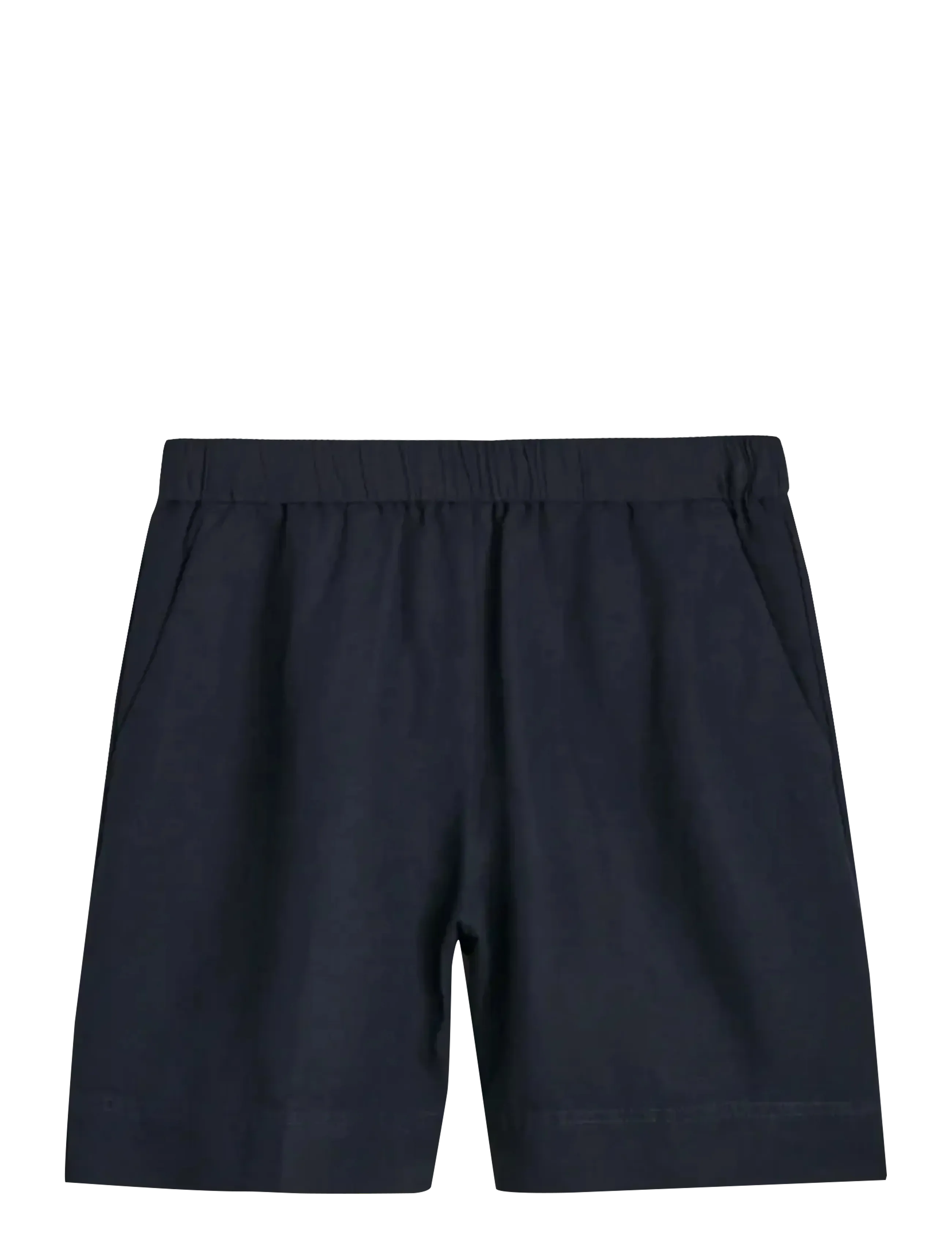 GANT REL LINEN BLEND PULL ON SHORTS - GANT - EVENING BLUE / navy