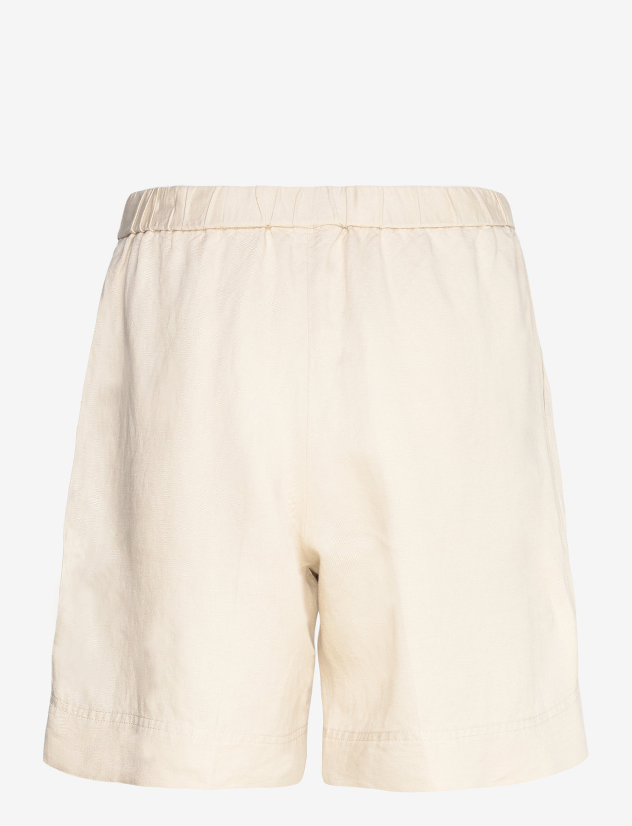 GANT - REL LINEN BLEND PULL ON SHORTS - hørshorts - putty - 1