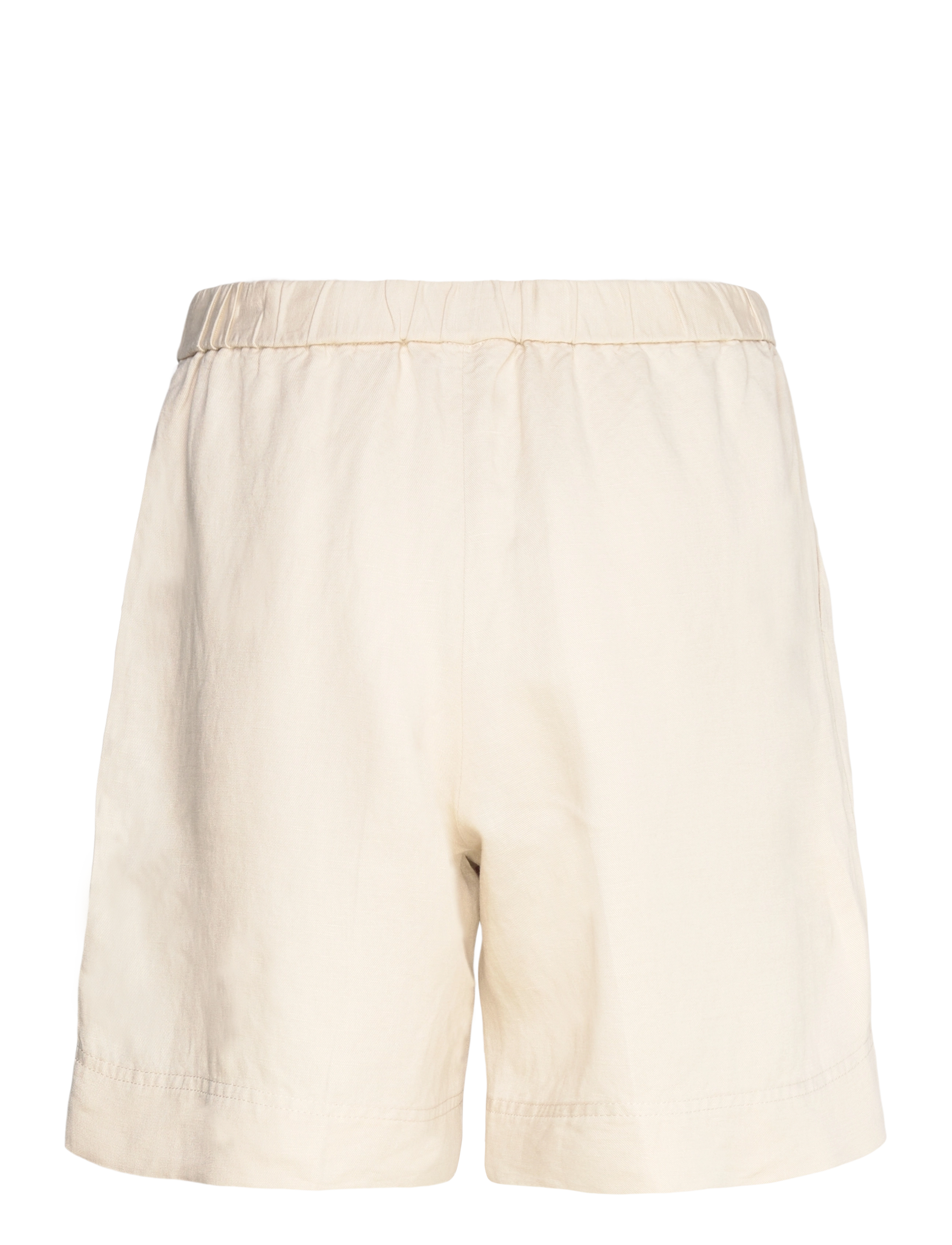 Gant - REL LINEN BLEND PULL ON SHORTS - linneshorts - putty - 2