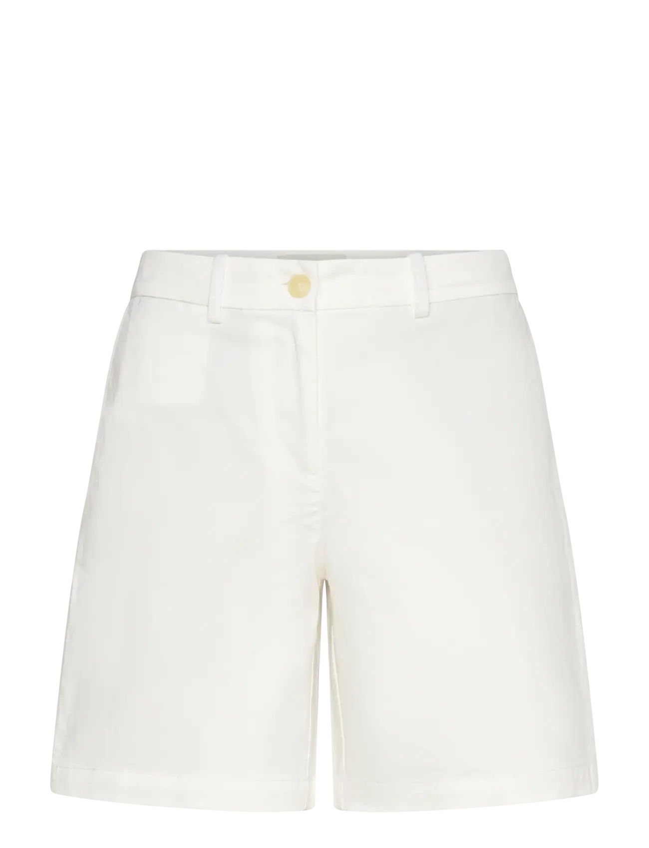 Gant CHINO SHORTS - Kampagne - EGGSHELL / white