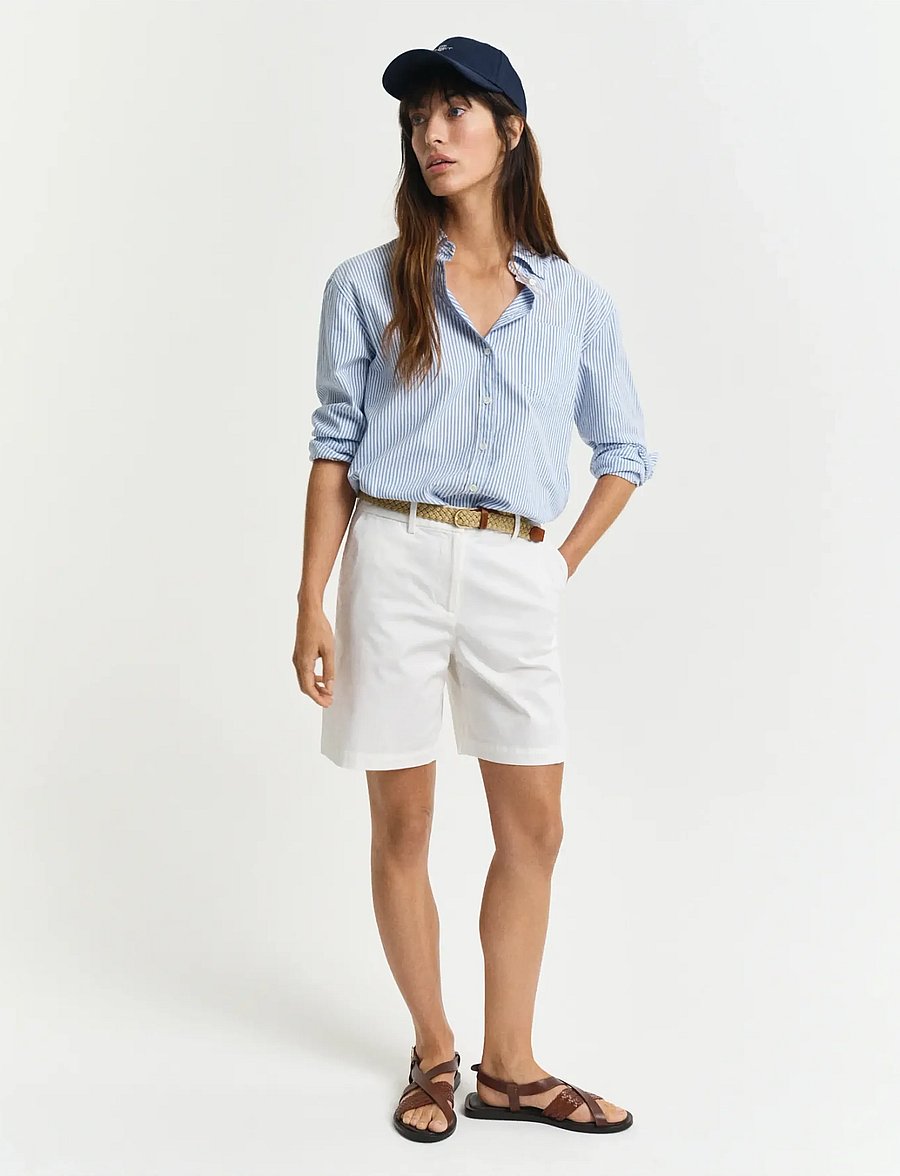 Gant - CHINO SHORTS - spodenki chino - eggshell - 4
