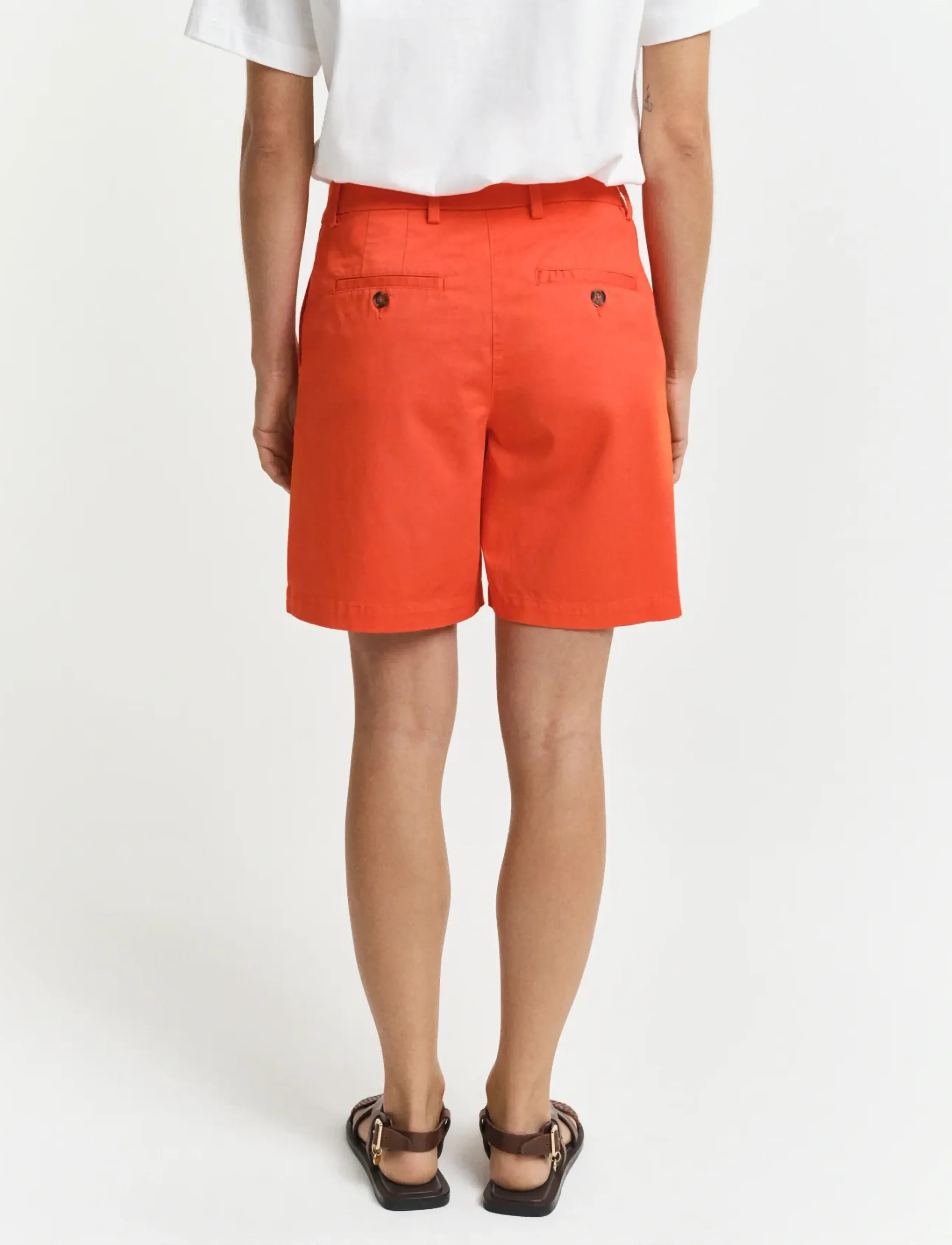 Gant - CHINO SHORTS - chino-shorts - orange red - 3