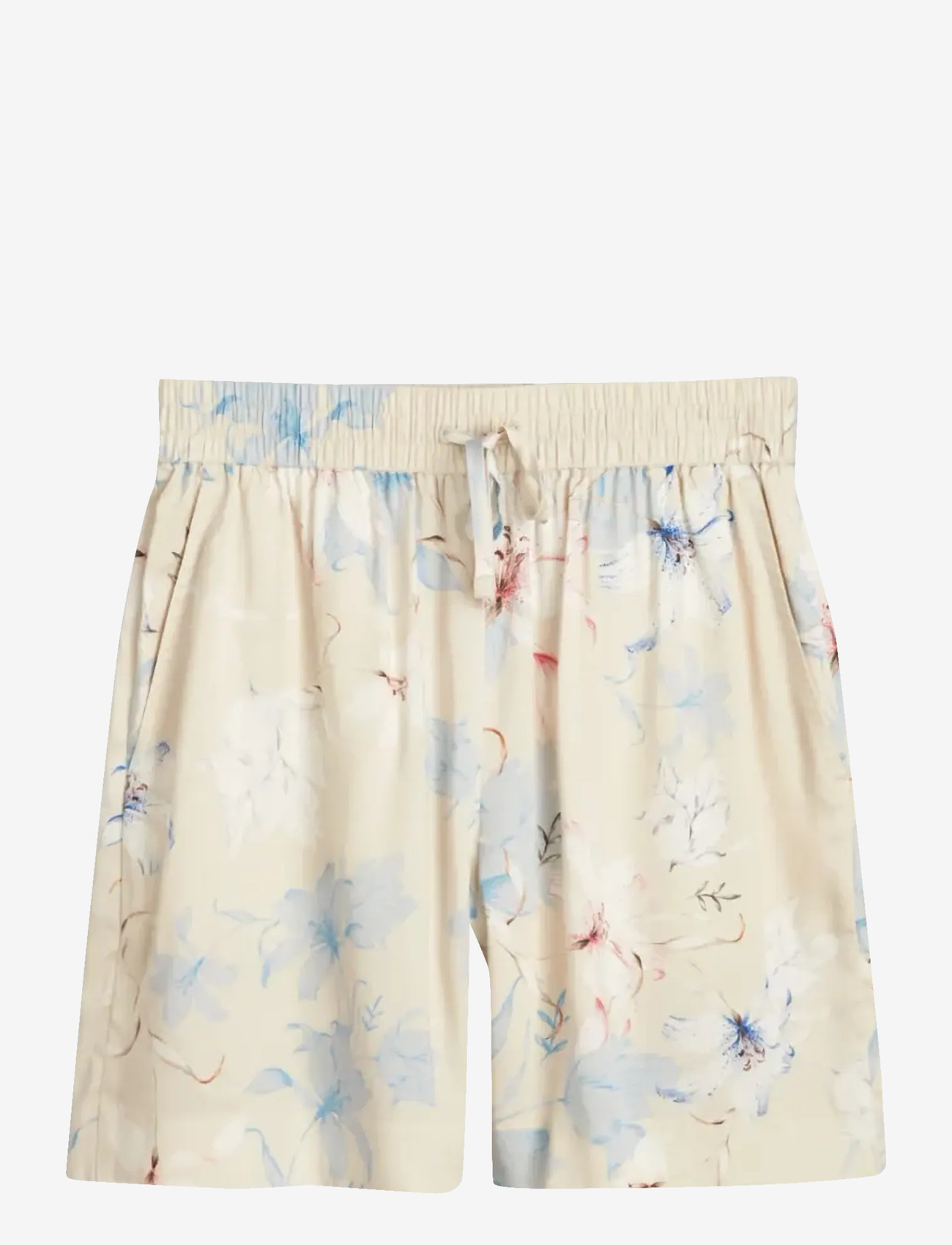 GANT - REL FLORAL PRINT SHORTS - casual shorts - putty - 1