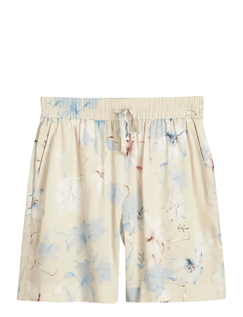 GANT - REL FLORAL PRINT SHORTS - casual shorts - putty - 1