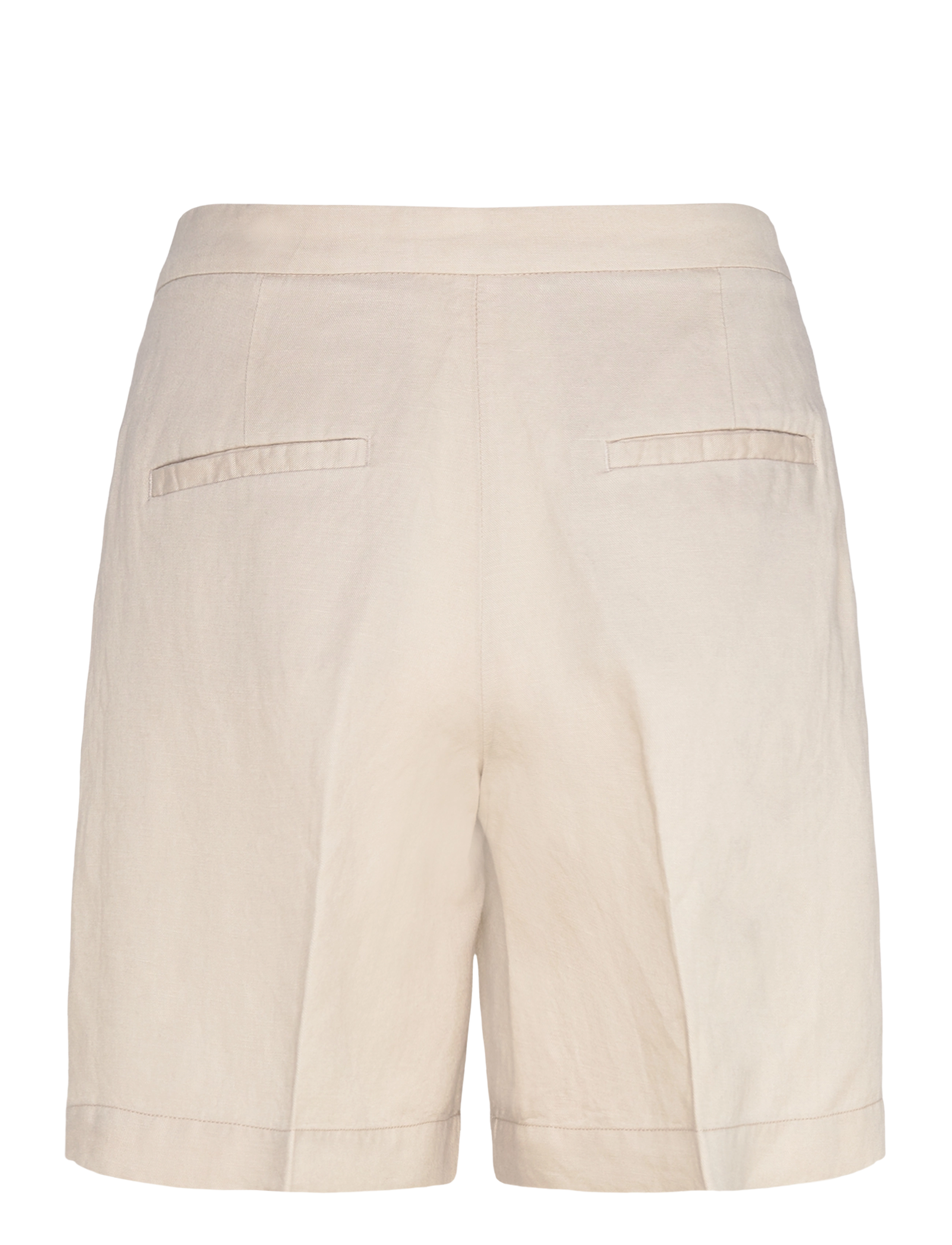 Gant - TAILORED LINEN SHORTS - linased lühikesed püksid - putty - 1