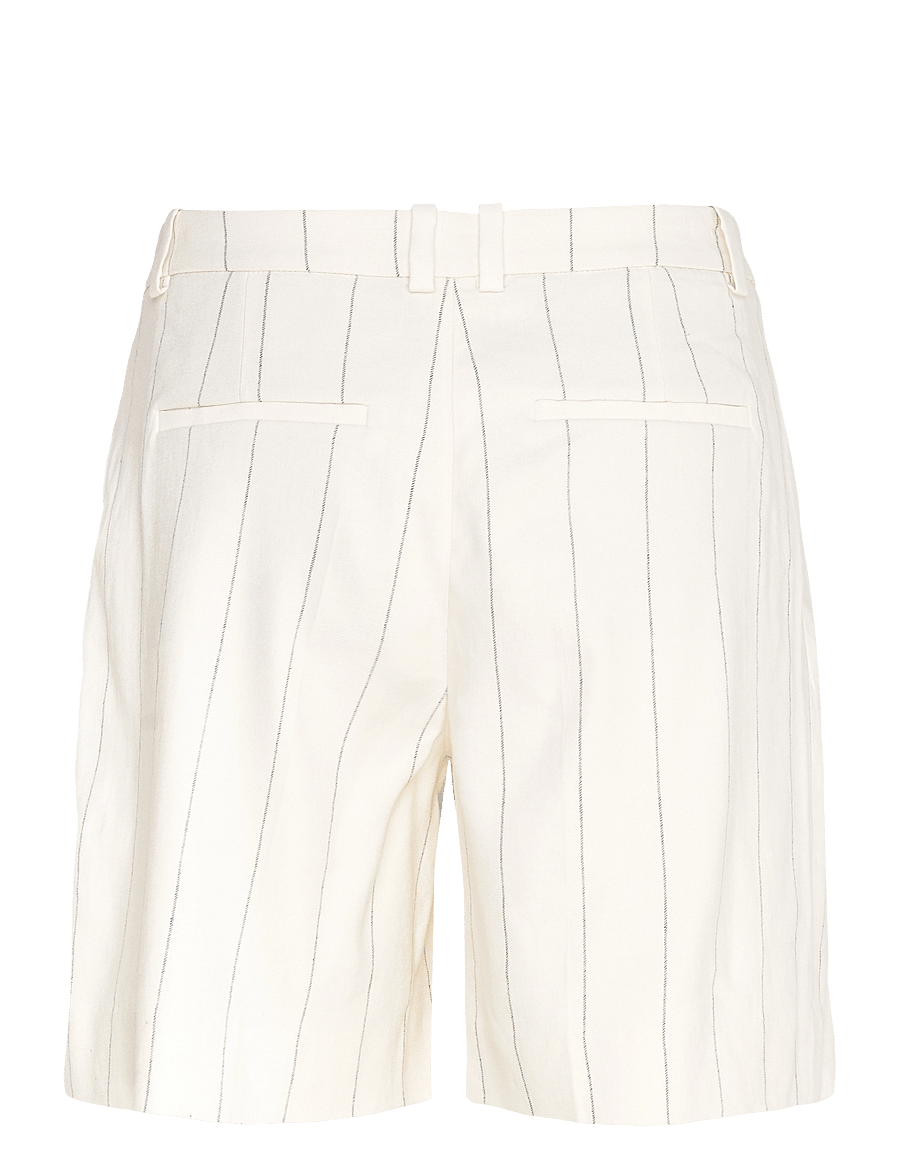 Gant - PINSTRIPE LINEN SHORTS - linen shorts - eggshell - 2