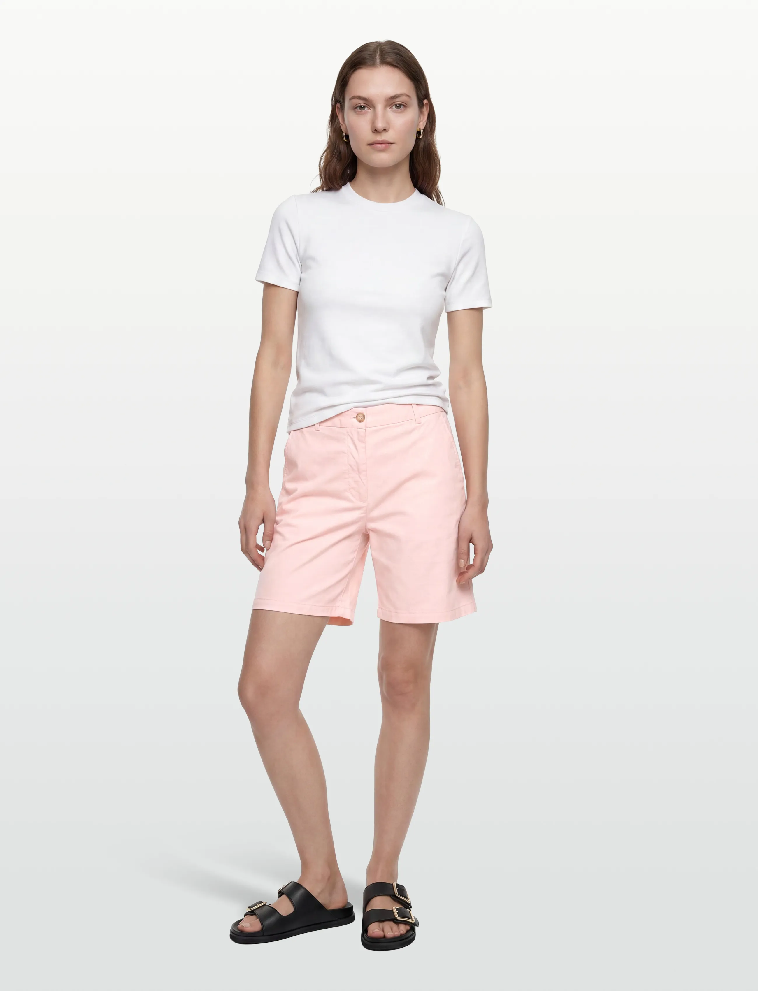 Gant Chino Shorts, 34, Pink, Shorts > Chino-Shorts, Dame