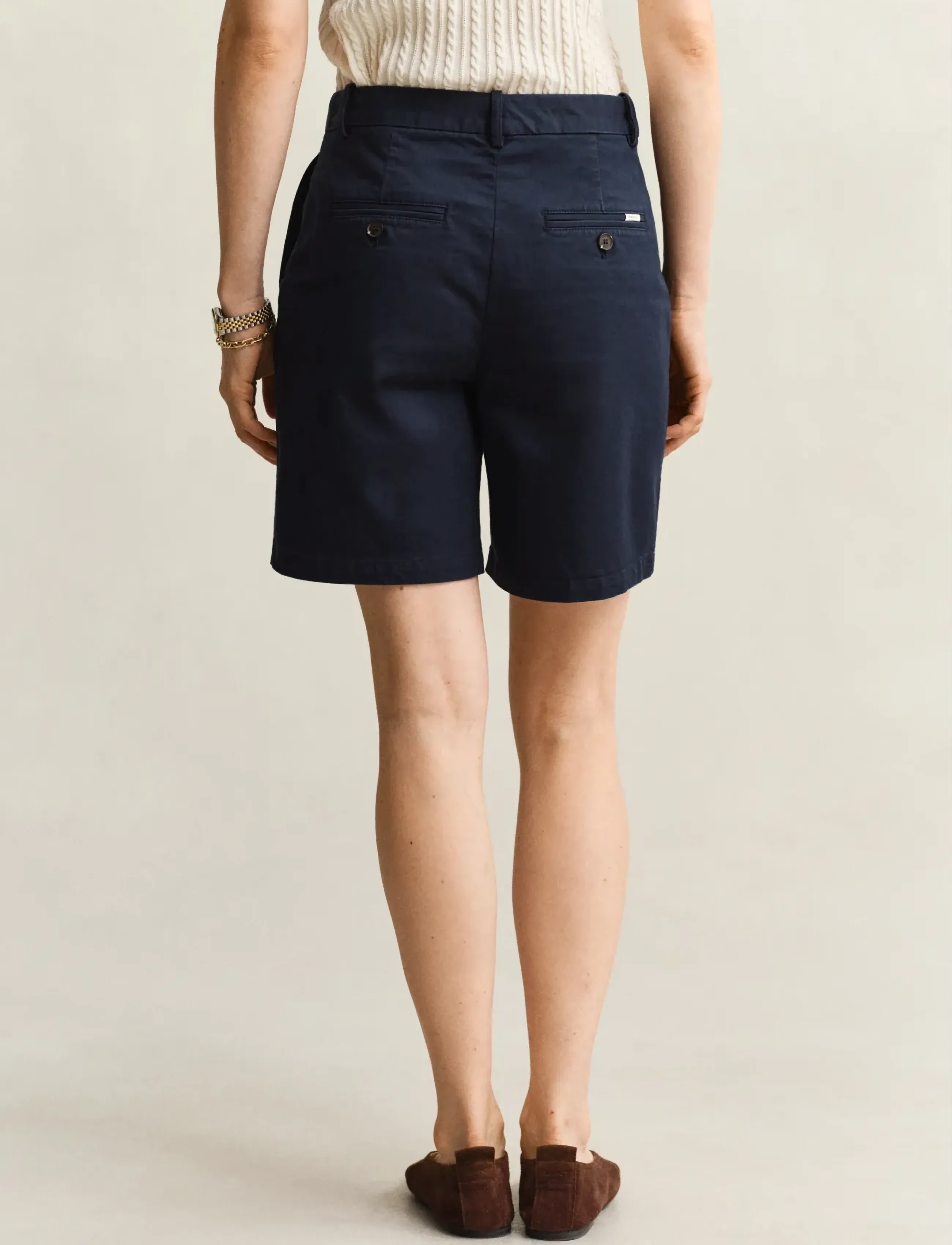 Gant - CHINO SHORTS - chino shorts - evening blue - 2