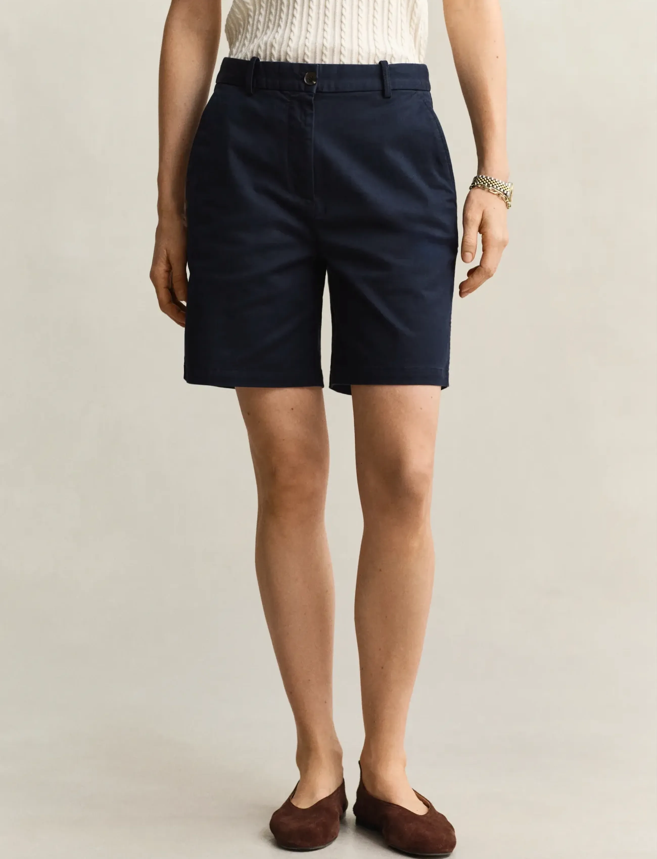 Gant - CHINO SHORTS - chino shorts - evening blue - 3