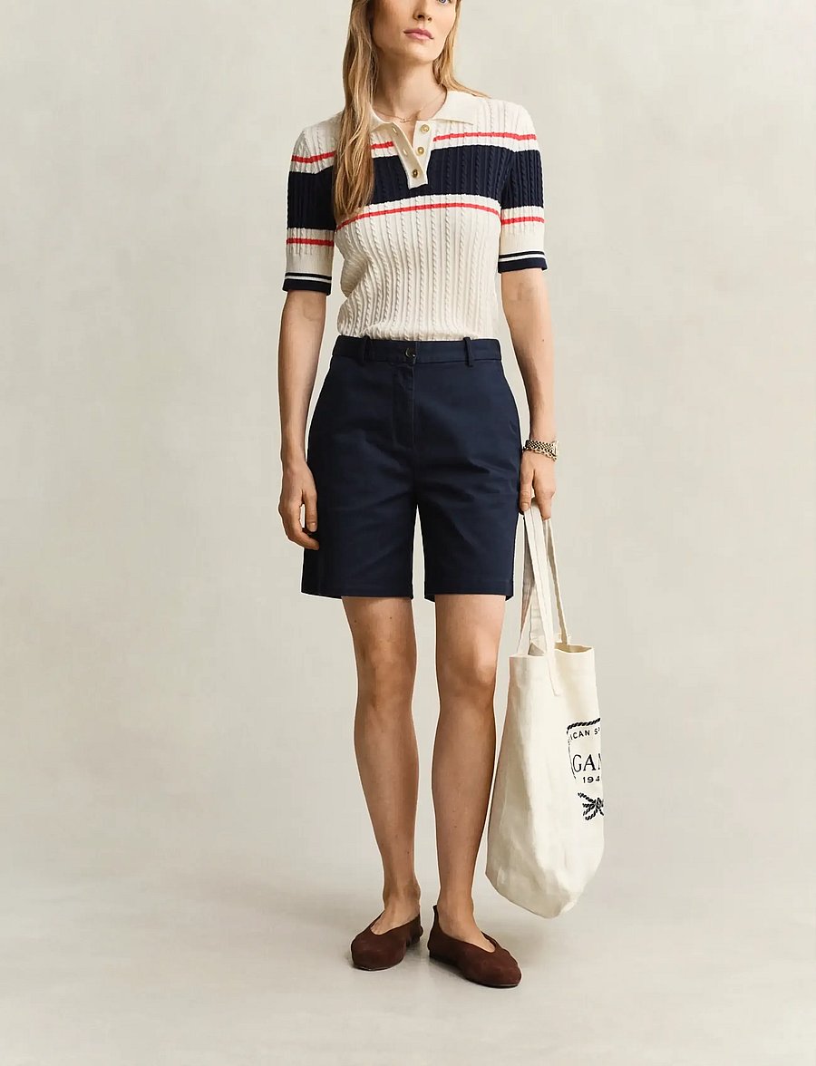 Gant - CHINO SHORTS - chino-shorts - evening blue - 4