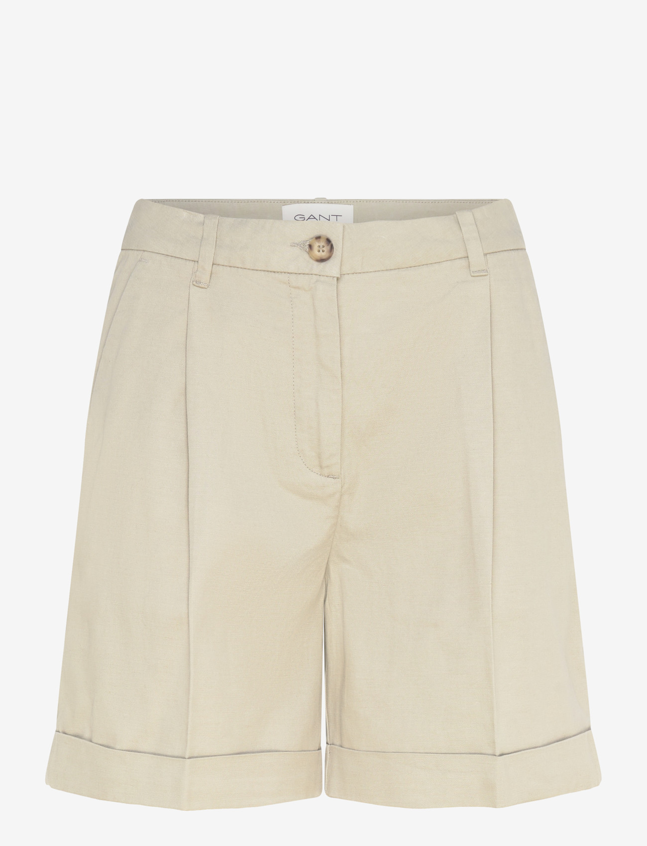 GANT - TAILORED FLUID SHORTS - chino-shorts - country beige - 0
