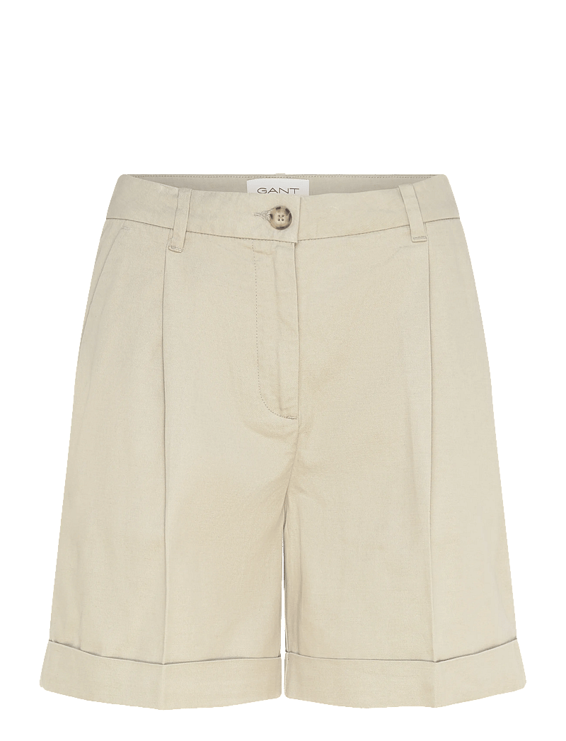 GANT - TAILORED FLUID SHORTS - chino-shorts - country beige - 0