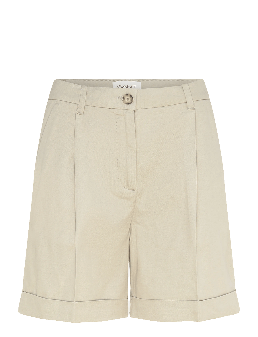Gant - TAILORED FLUID SHORTS - chino-shorts - country beige - 1