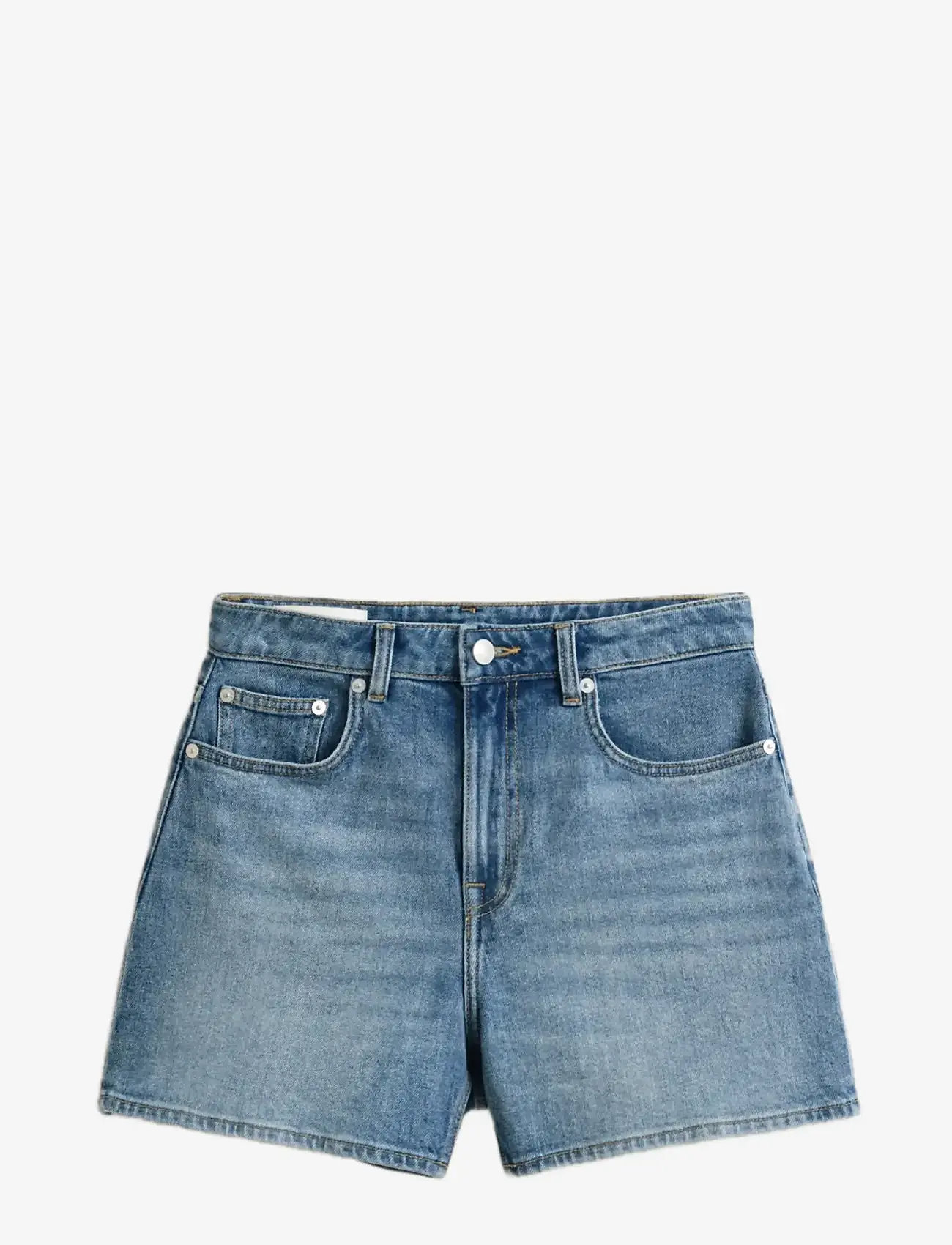 GANT - DENIM SHORTS - semi light blue broken in - 1