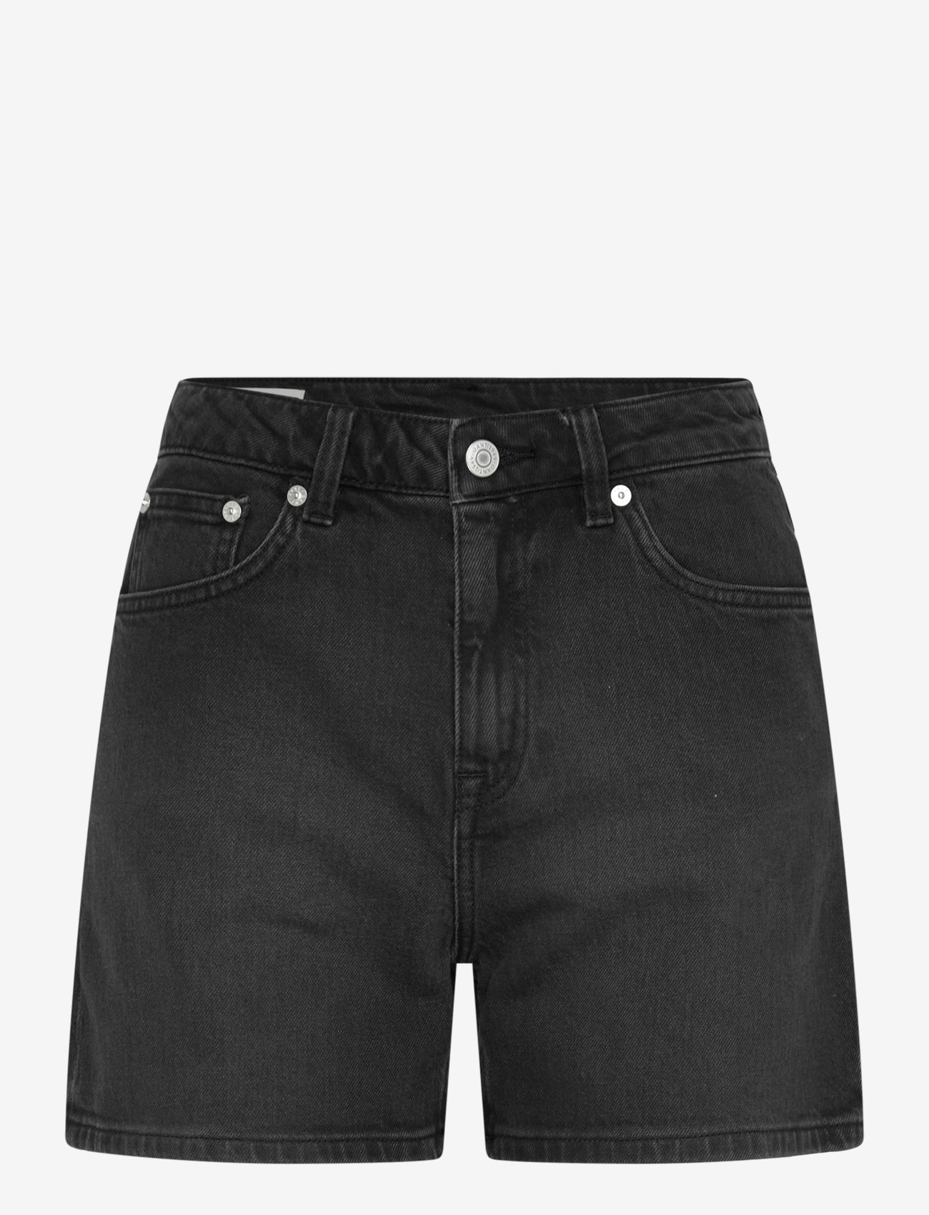 Gant - DENIM SHORTS - jorts - black worn in - 0