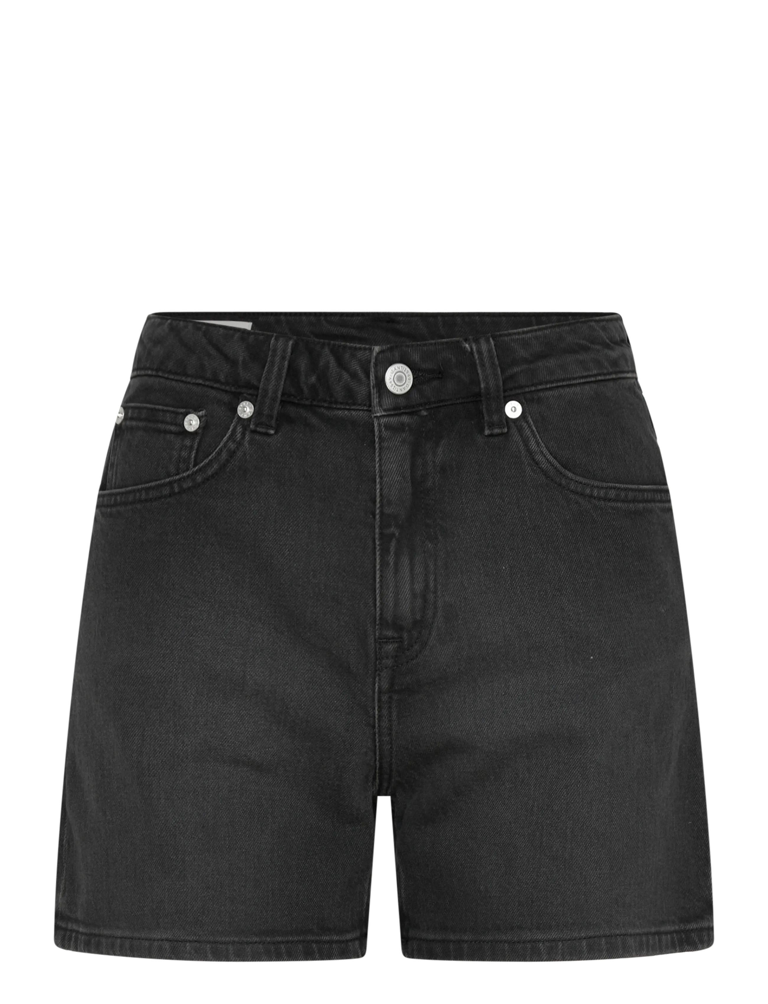 GANT DENIM SHORTS - GANT - BLACK WORN IN / black