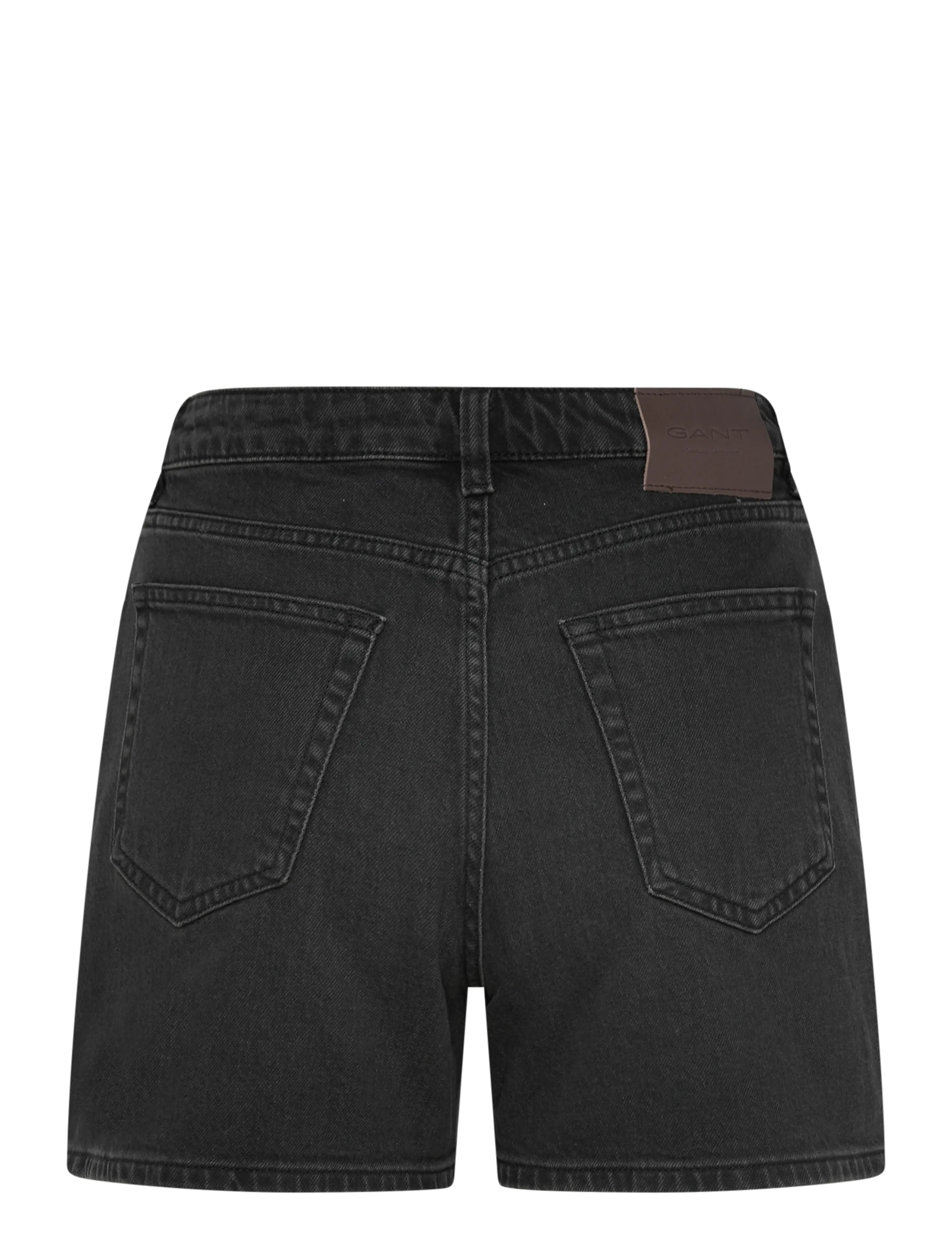 Gant - DENIM SHORTS - jorts - black worn in - 1