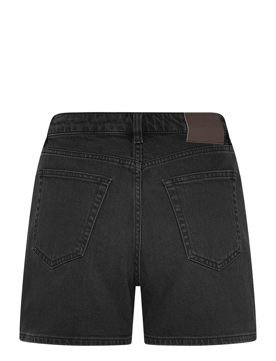 Gant - DENIM SHORTS - džinsa šorti - black worn in - 2