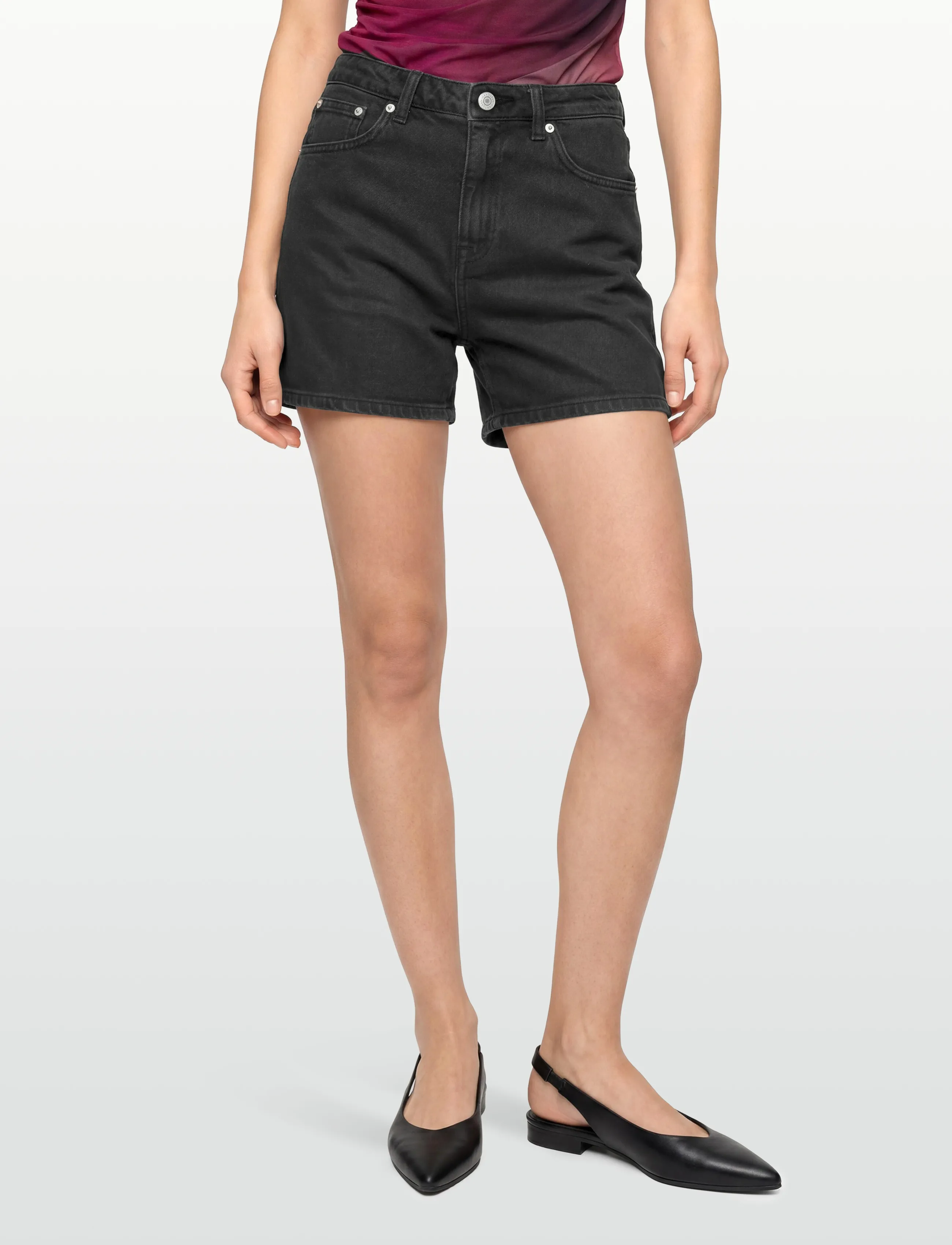 Gant - DENIM SHORTS - jorts - black worn in - 3