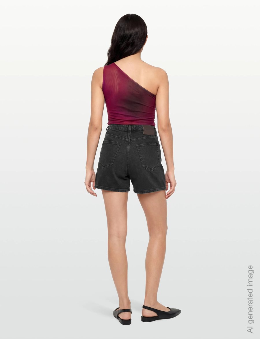 Gant - DENIM SHORTS - džinsa šorti - black worn in - 4