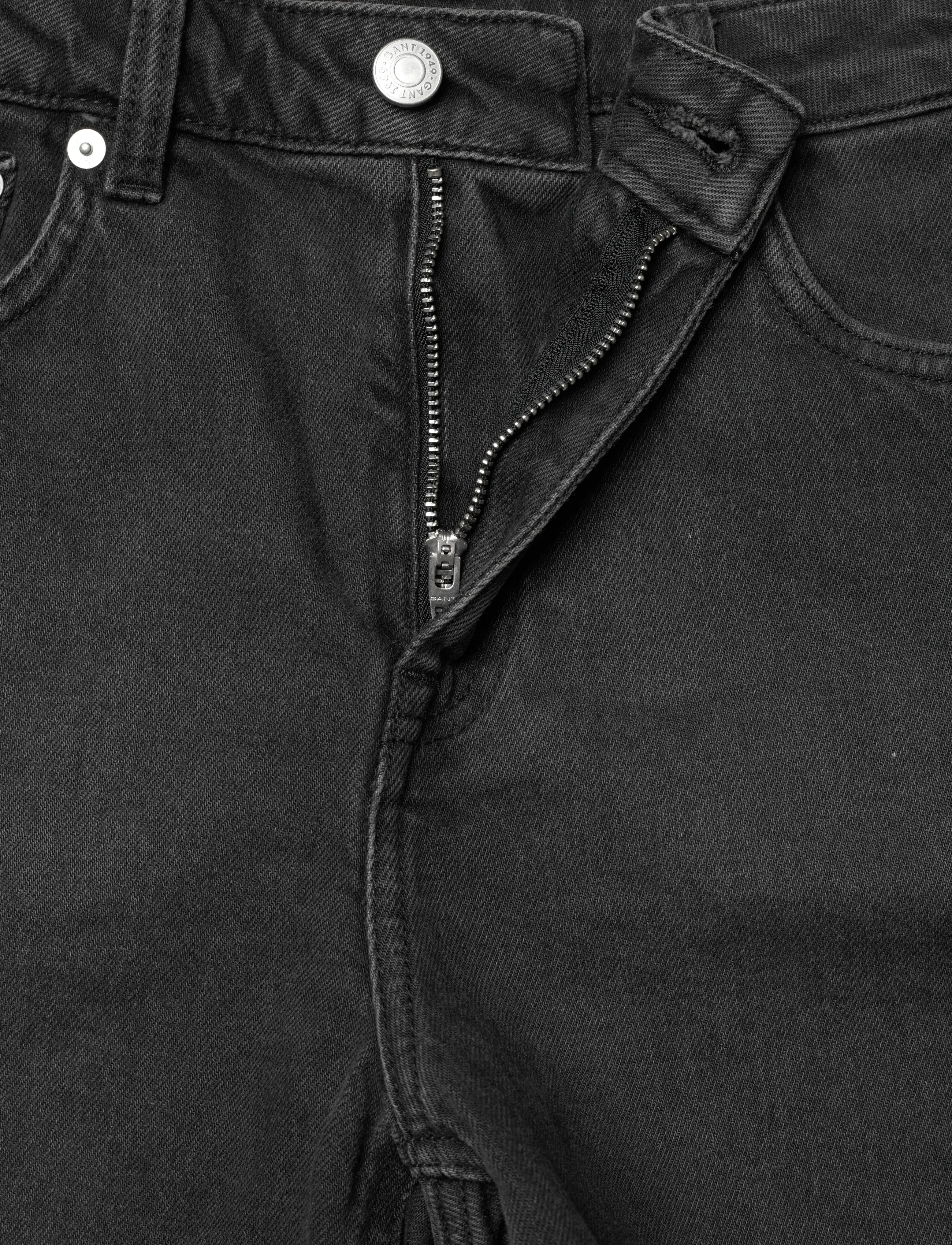 Gant - DENIM SHORTS - jorts - black worn in - 3