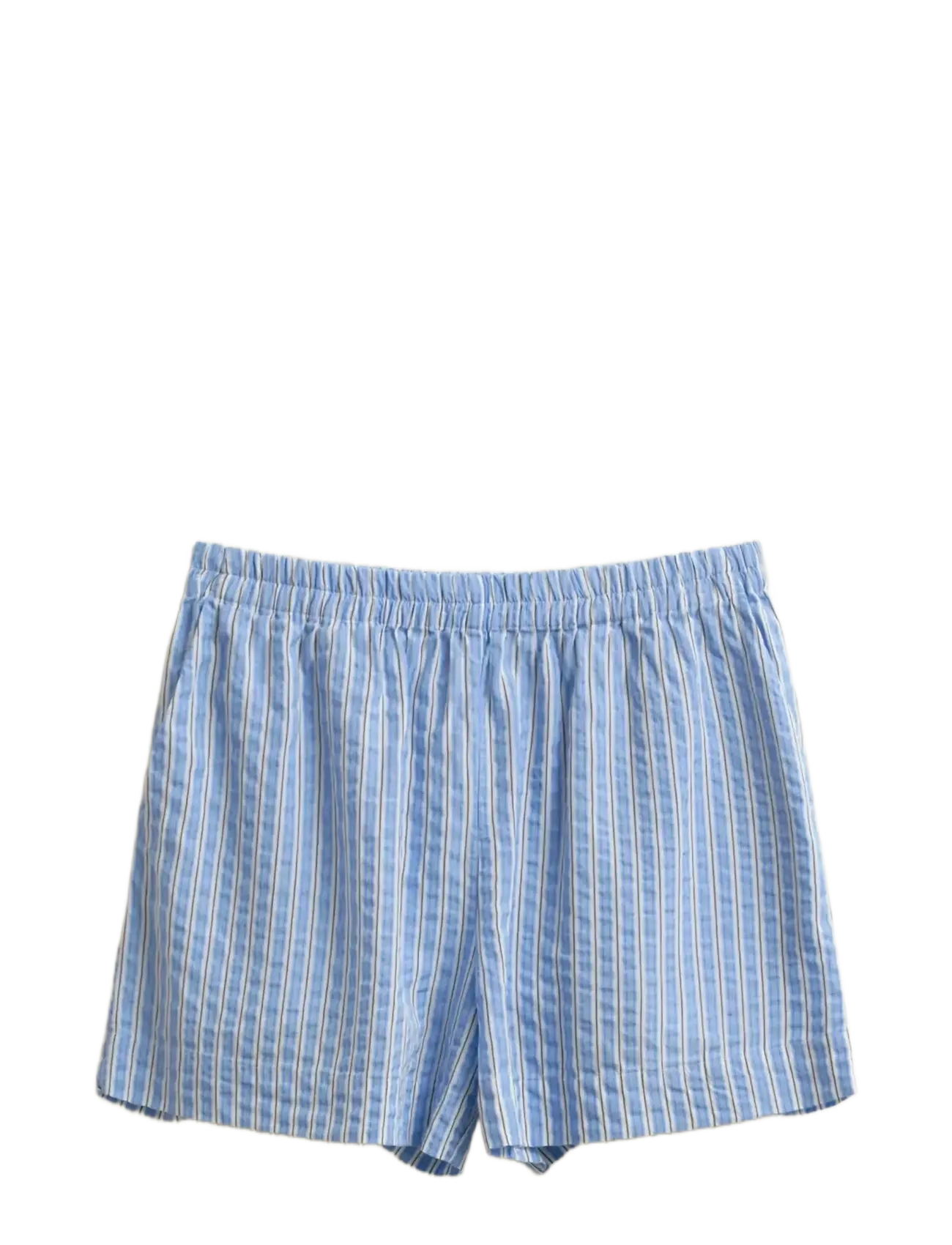 GANT STRIPE SEERSUCKER SHORTS - Shorts - HYDRANGEA BLUE / blue