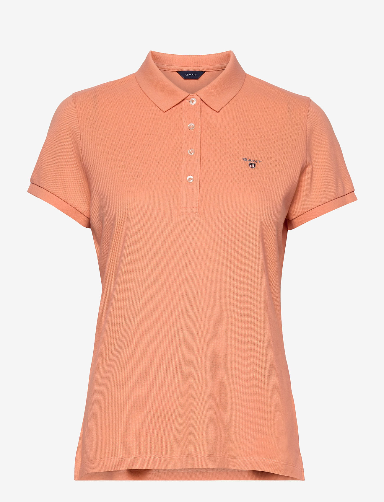 GANT - ORIGINAL SS PIQUE - pale coral - 0