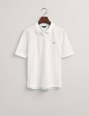 GANT - ORIGINAL LSS PIQUE - polo shirts - white - 3