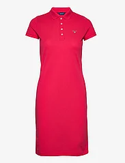 GANT - ORIGINAL PIQUE SS DRESS - t-shirt-kleider - sunset pink - 0