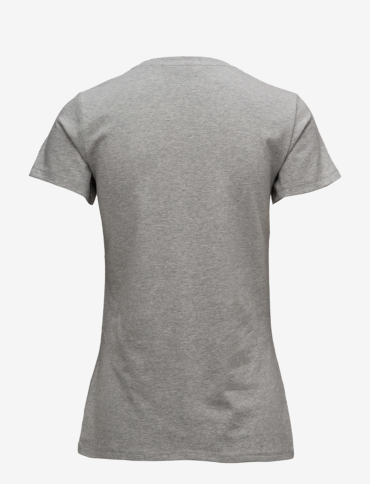 GANT - COTT/ELA C-NECK SS T-SHIRT - grey melange - 1