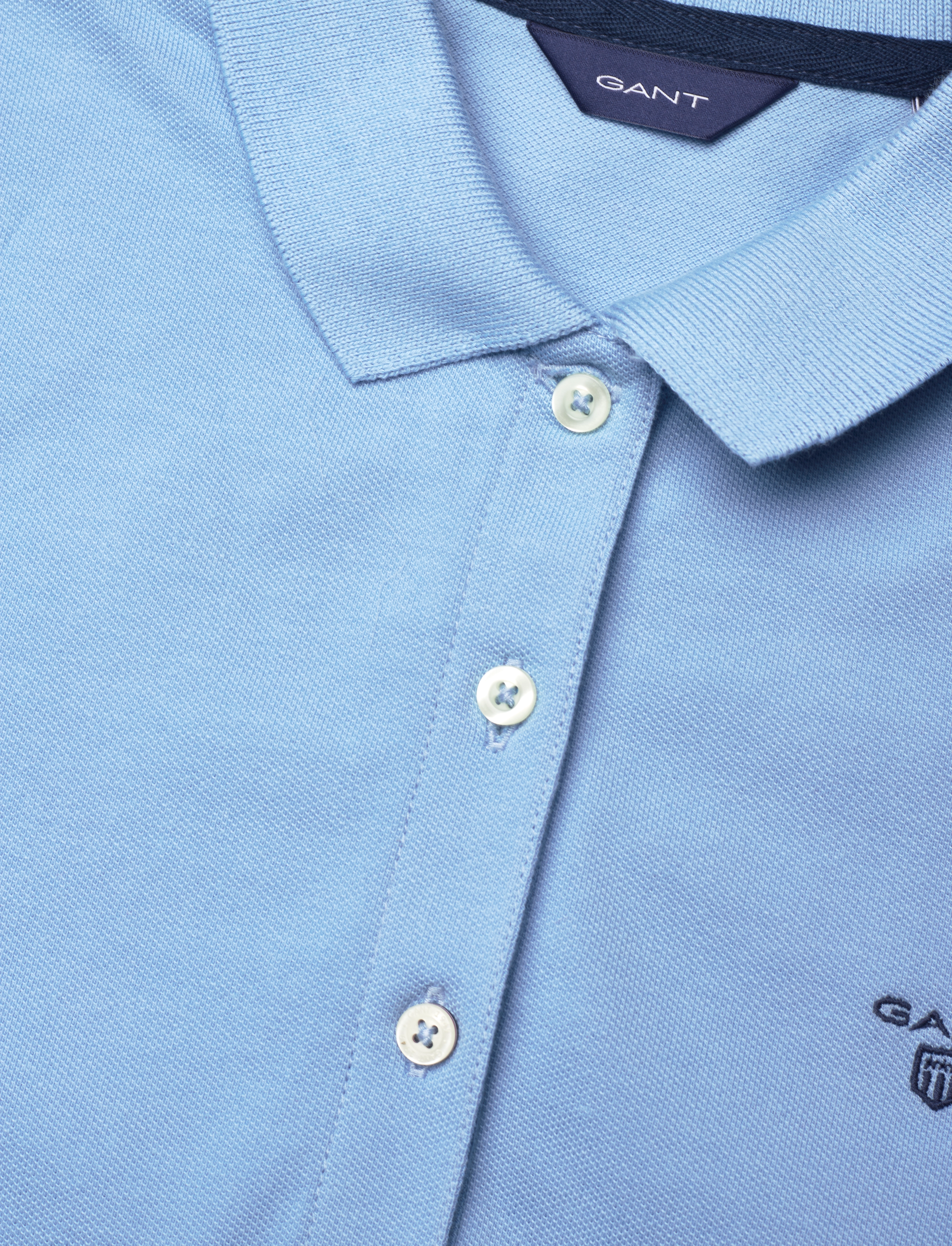Gant - MD. SUMMER PIQUE - gentle blue - 2