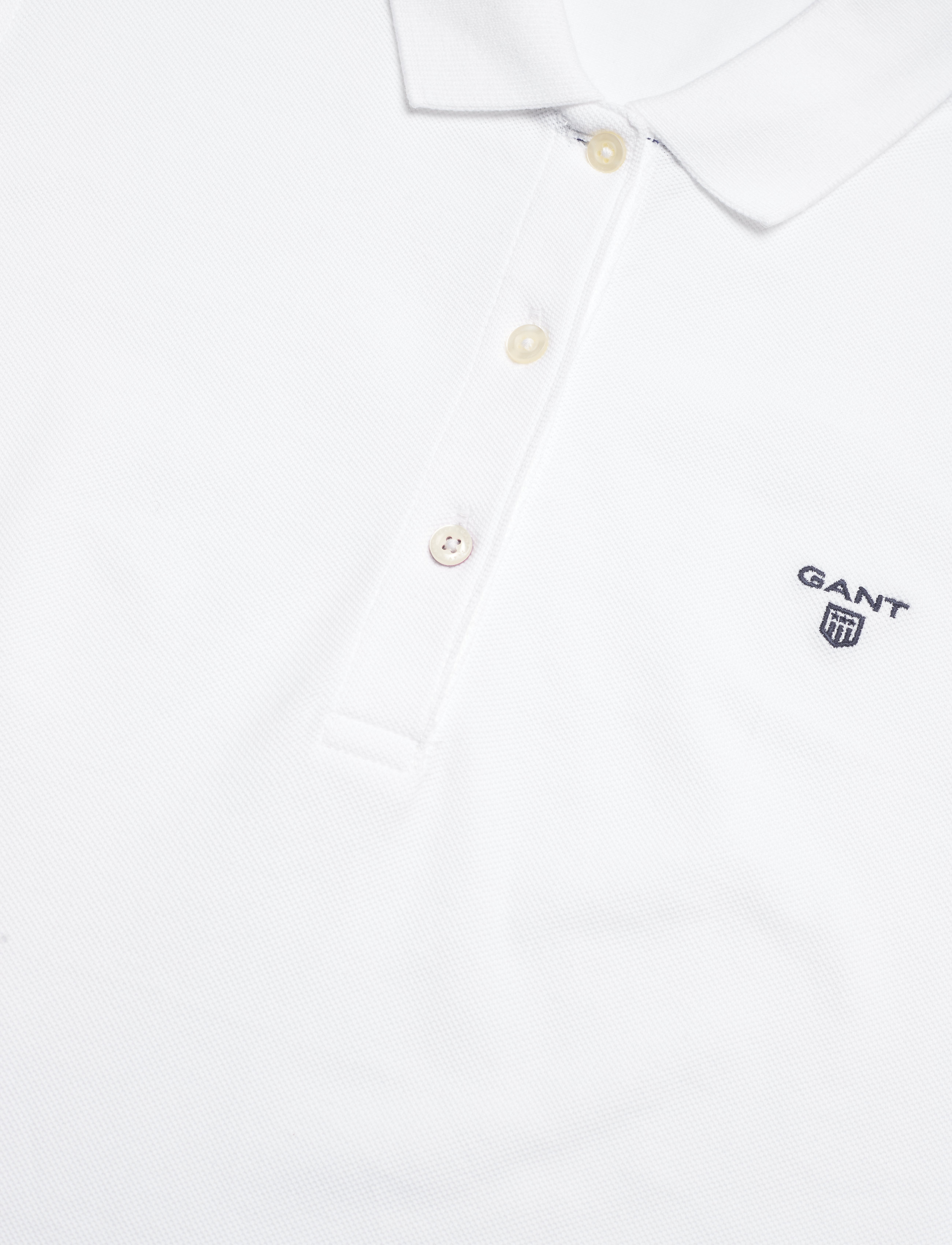 GANT - MD. SUMMER PIQUE - white - 2