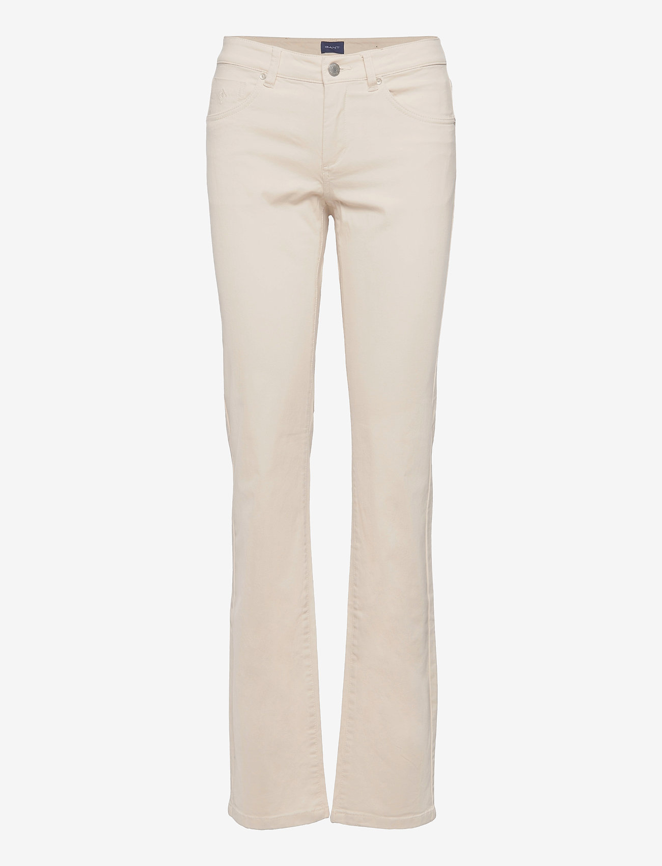 GANT - O1. STRAIGHT SOFT JEAN - putty - 0
