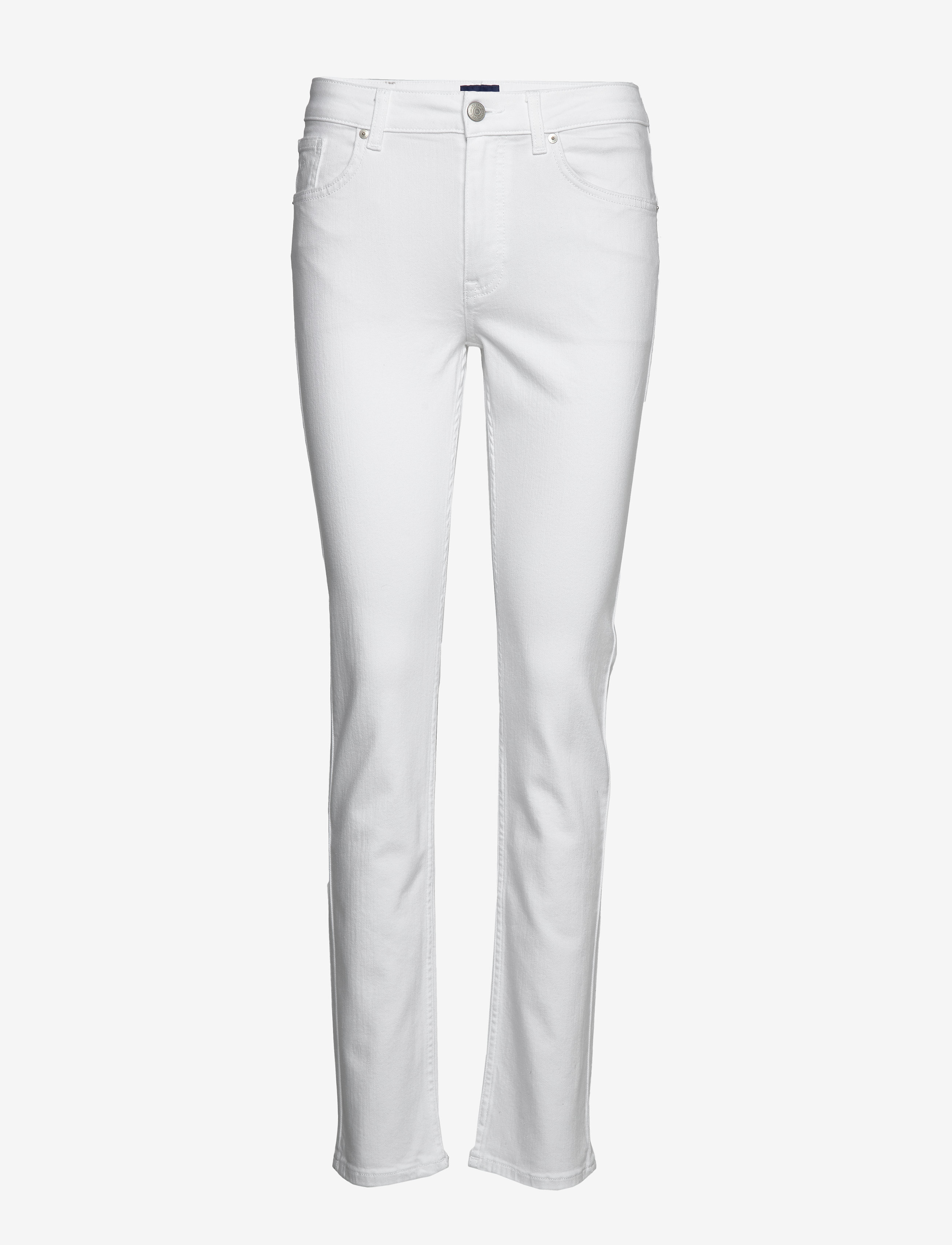 GANT - D1. SLIM WHITE DENIM JEANS - white - 0