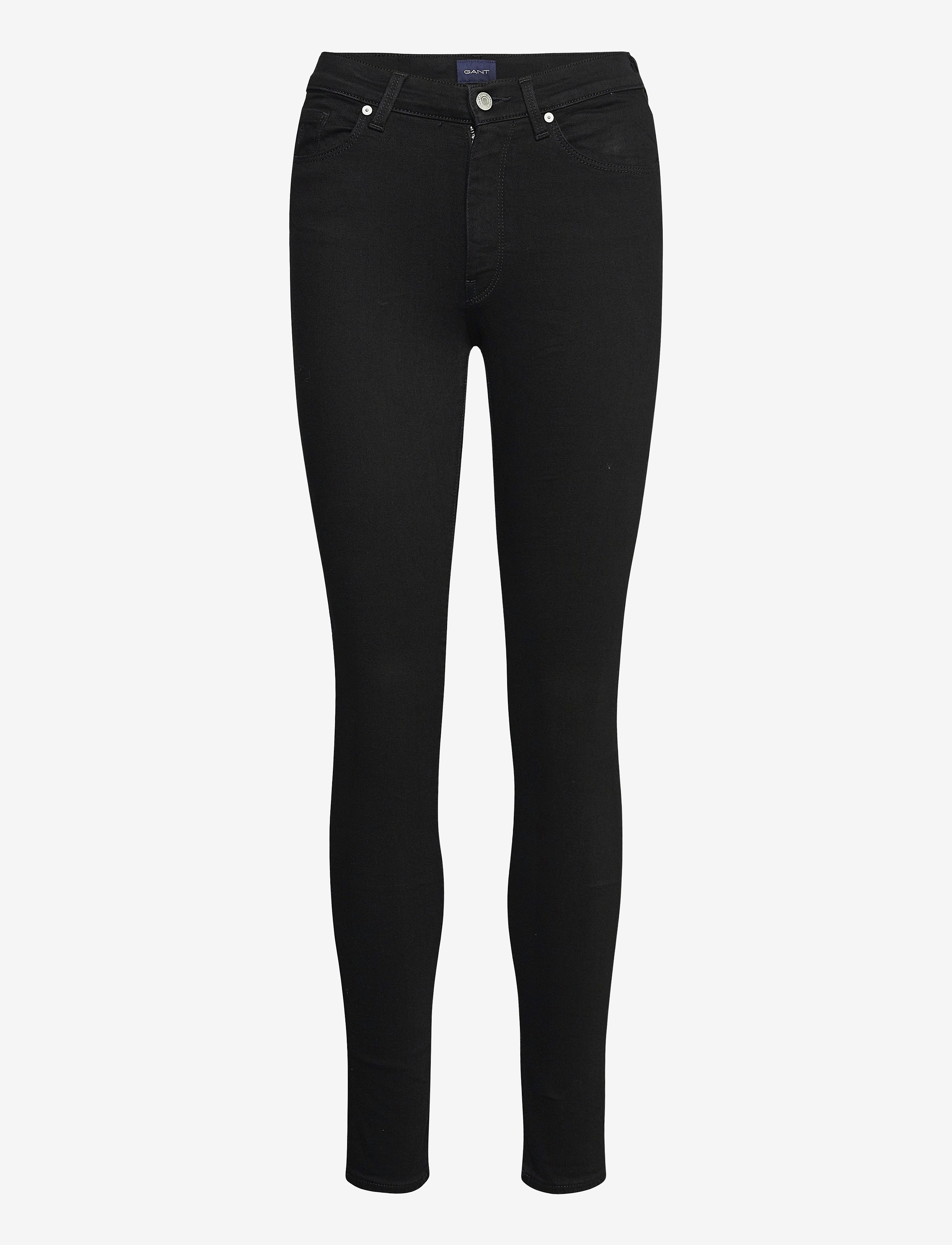 GANT - SKINNY SUPER STRETCH JEANS - black - 0
