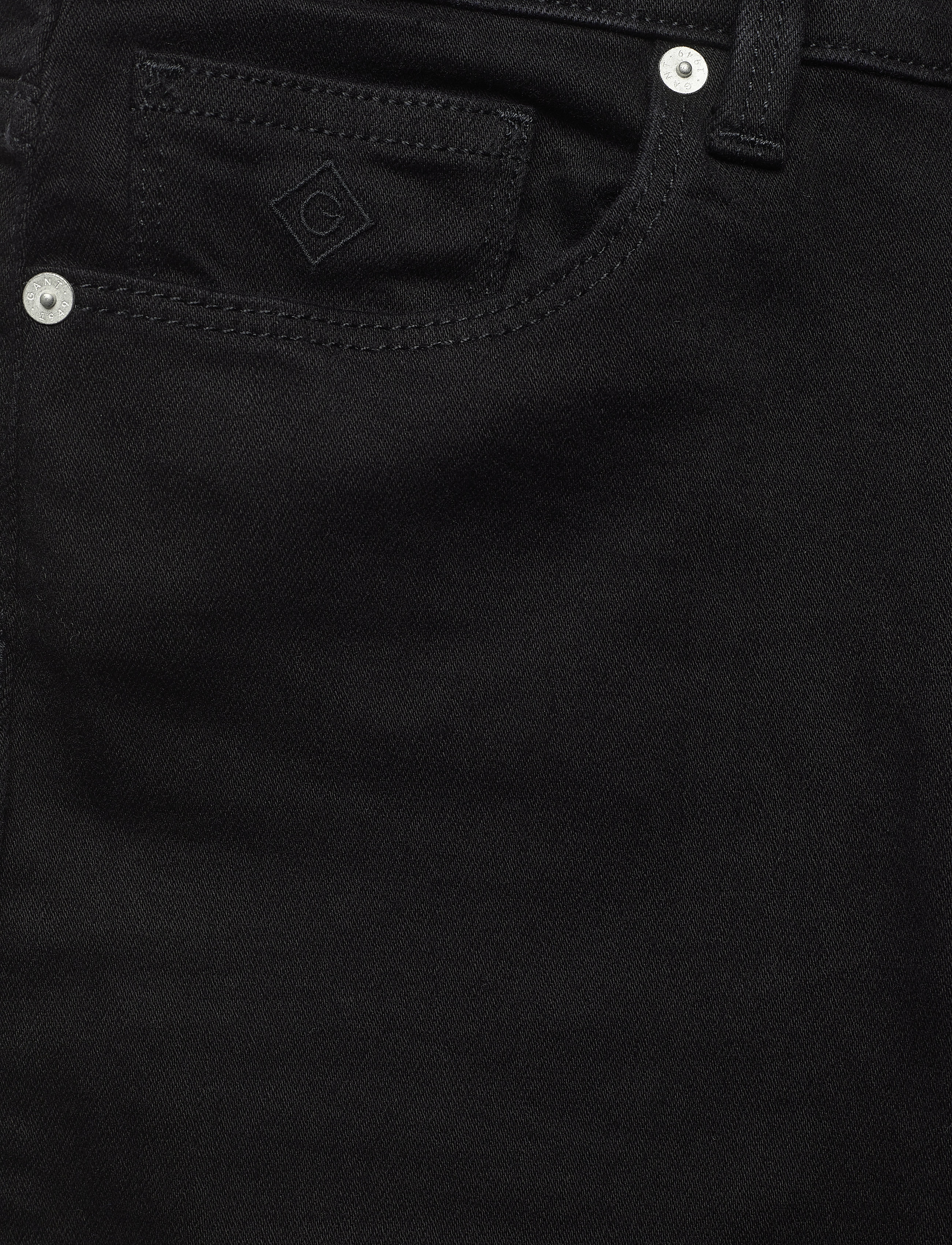 GANT - SKINNY SUPER STRETCH JEANS - black - 2