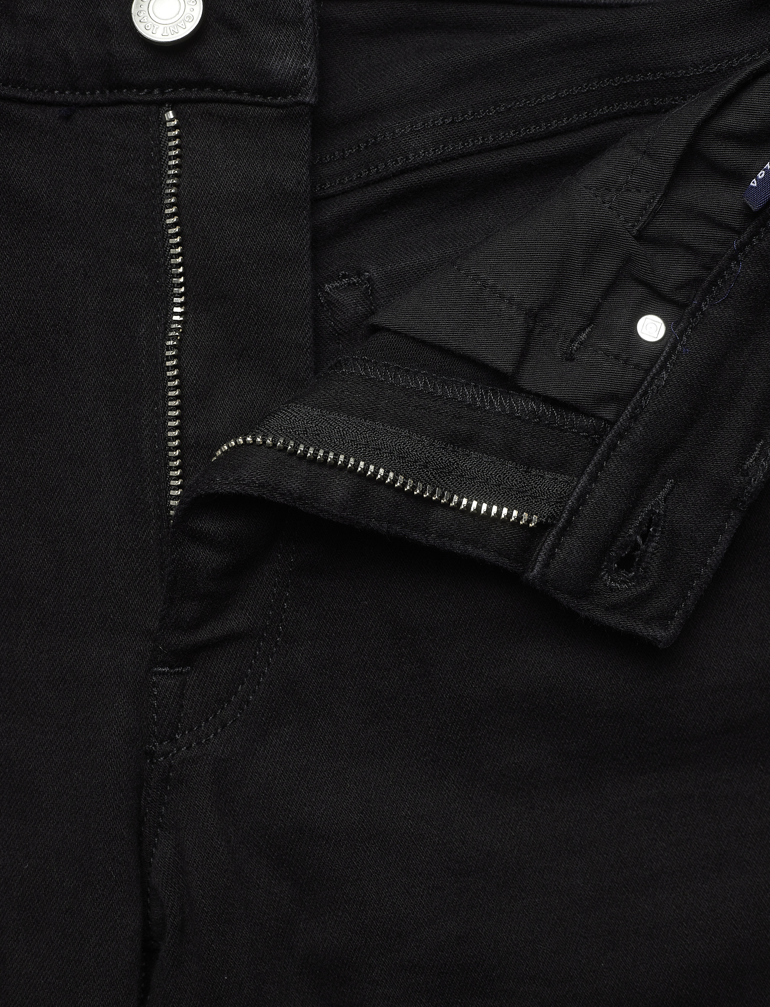 GANT - SKINNY SUPER STRETCH JEANS - black - 3