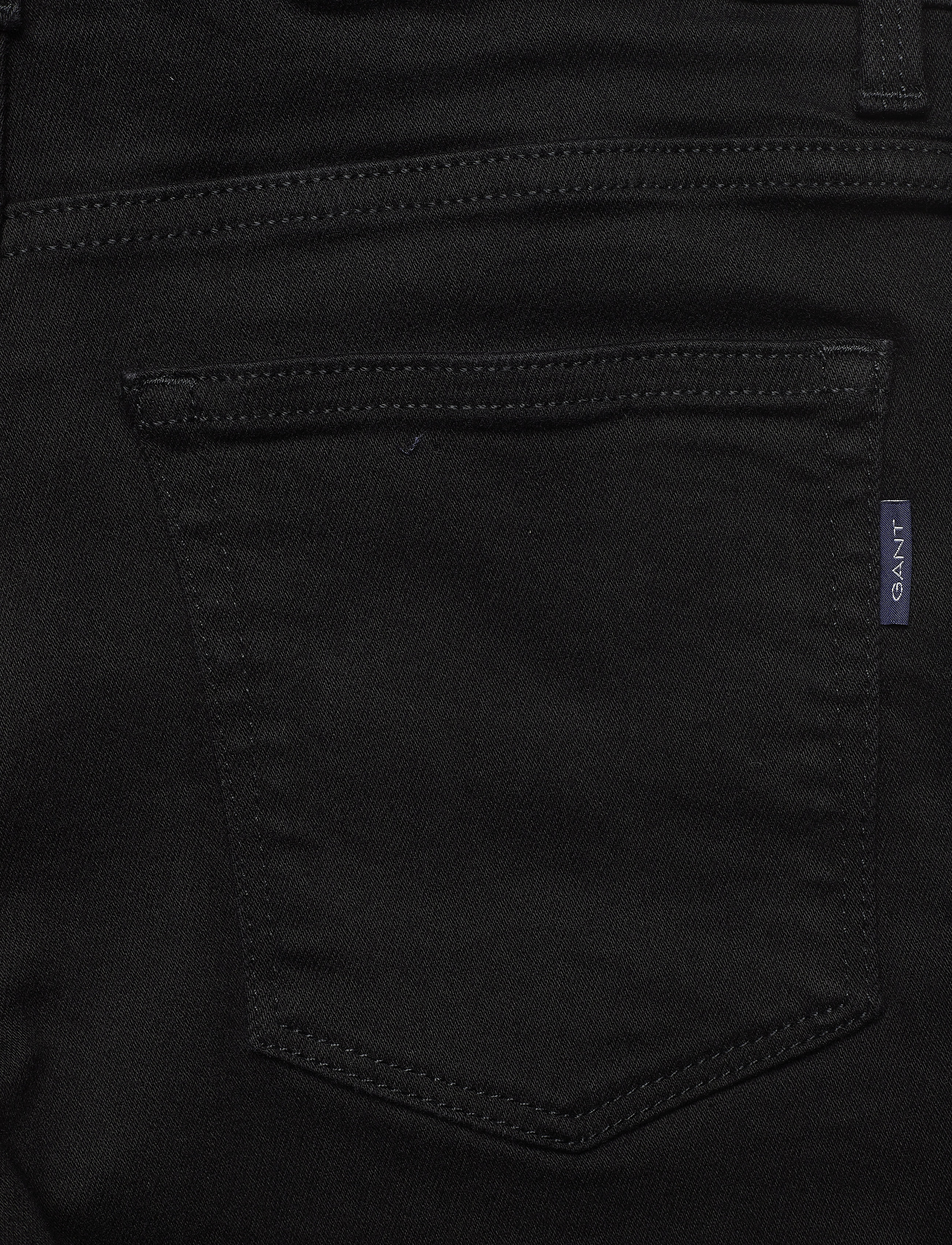 GANT - SKINNY SUPER STRETCH JEANS - black - 4