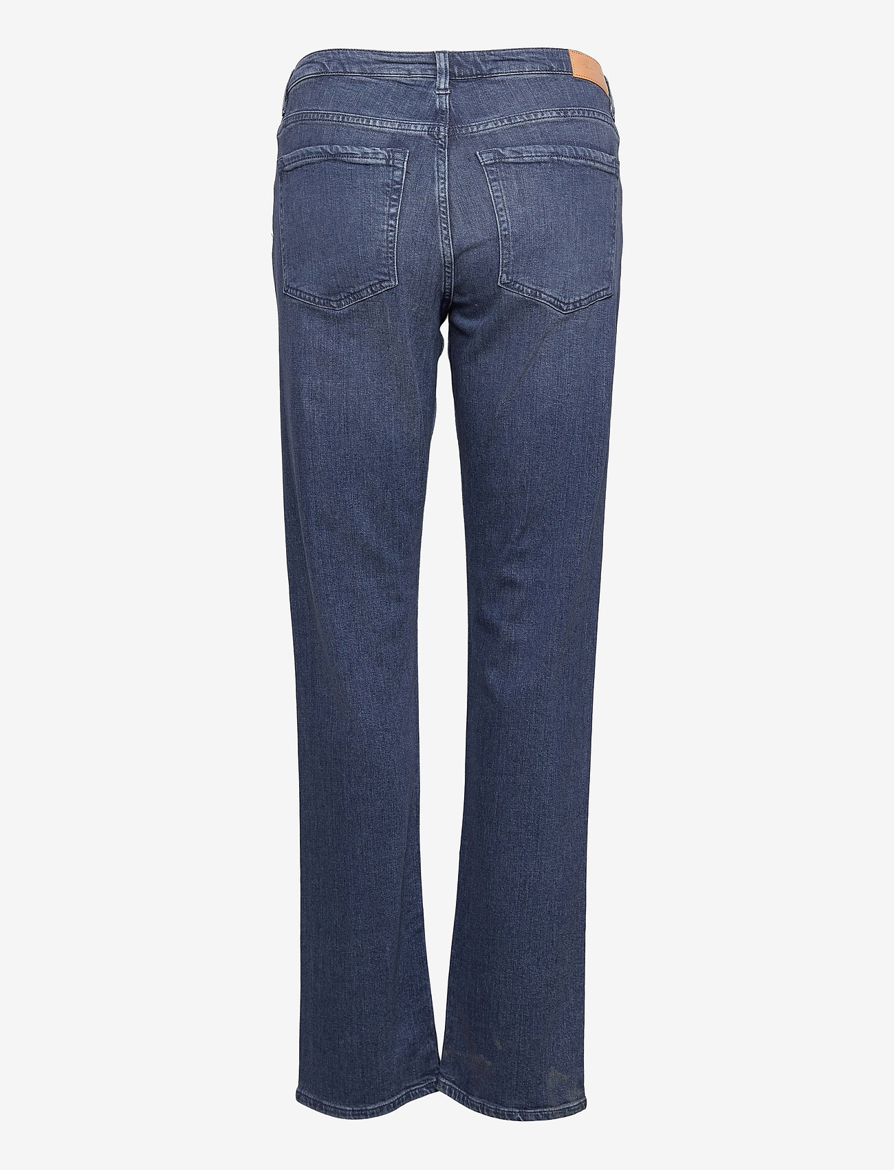 GANT - O2. STRAIGHT COTTONIZED JEANS - semi light indigo worn in - 1