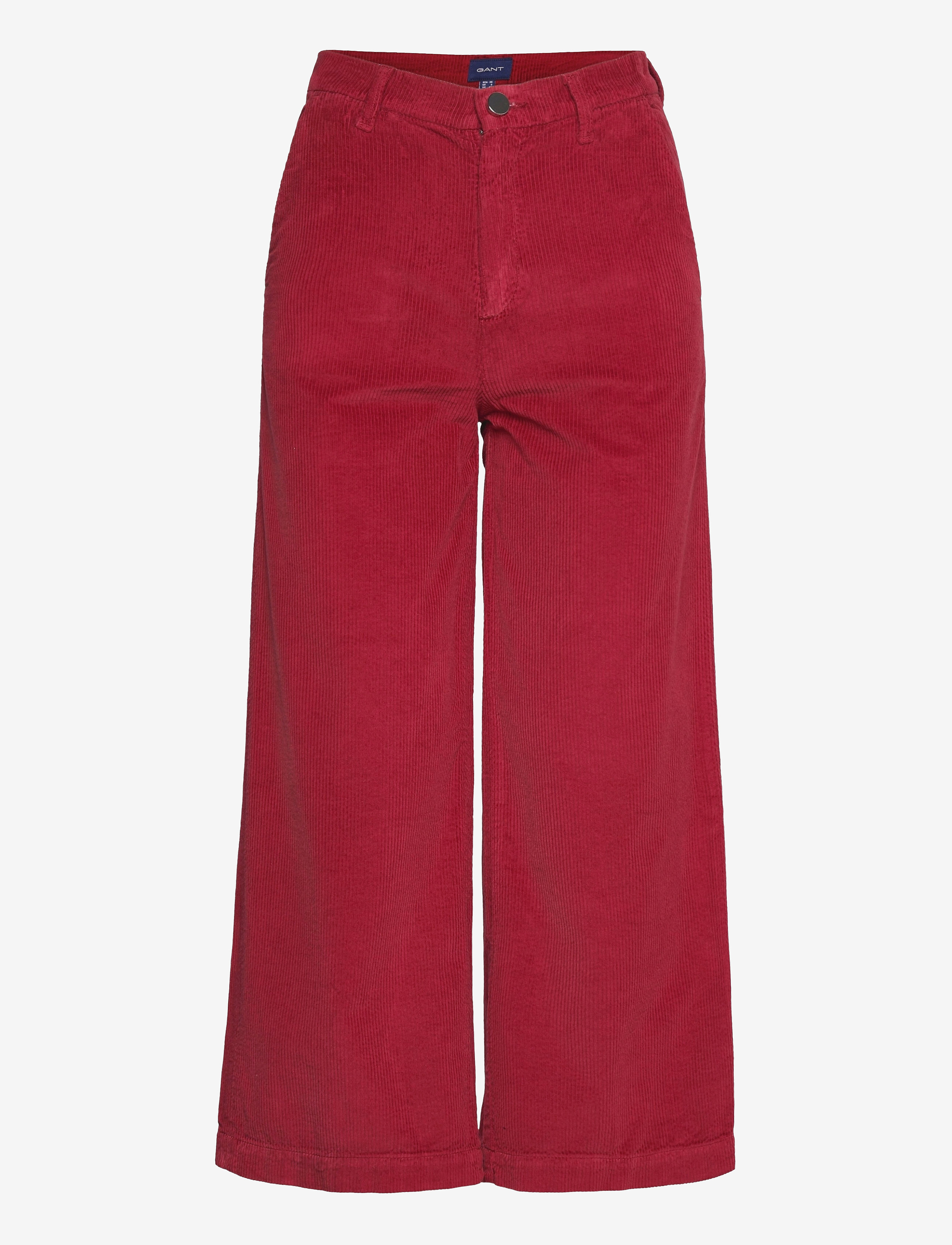 GANT - O1. CULOTTES WIDE CORD JEANS - mahogny red - 0