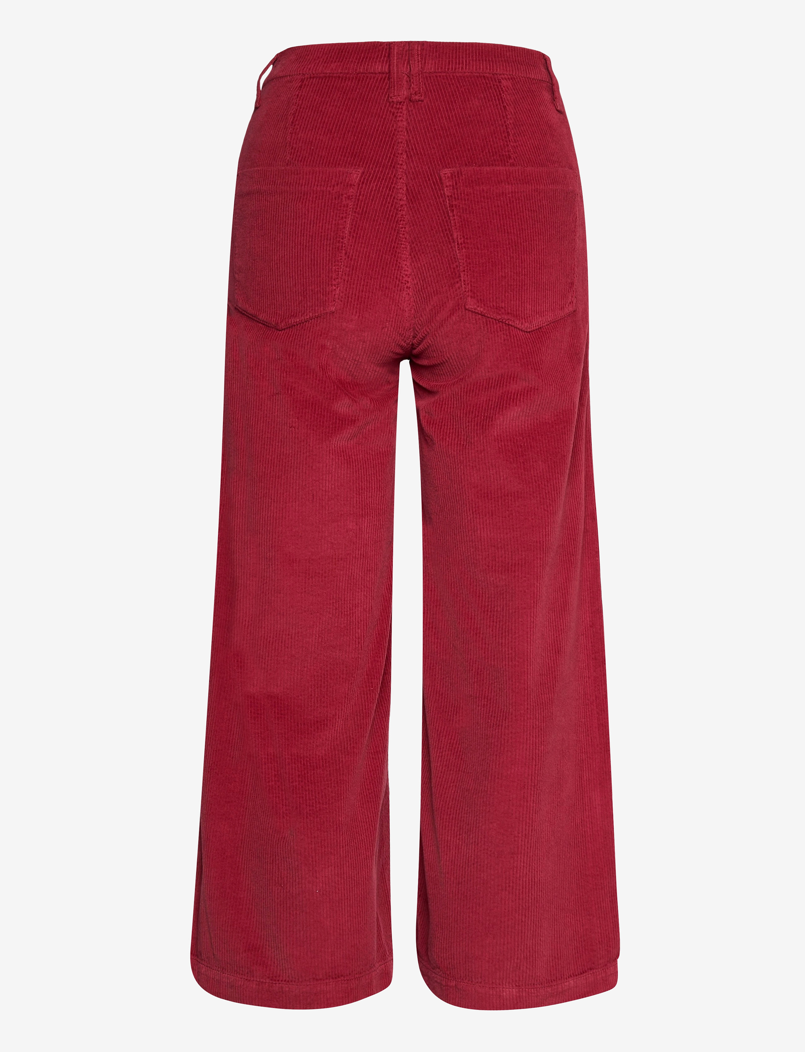 GANT - O1. CULOTTES WIDE CORD JEANS - mahogny red - 1