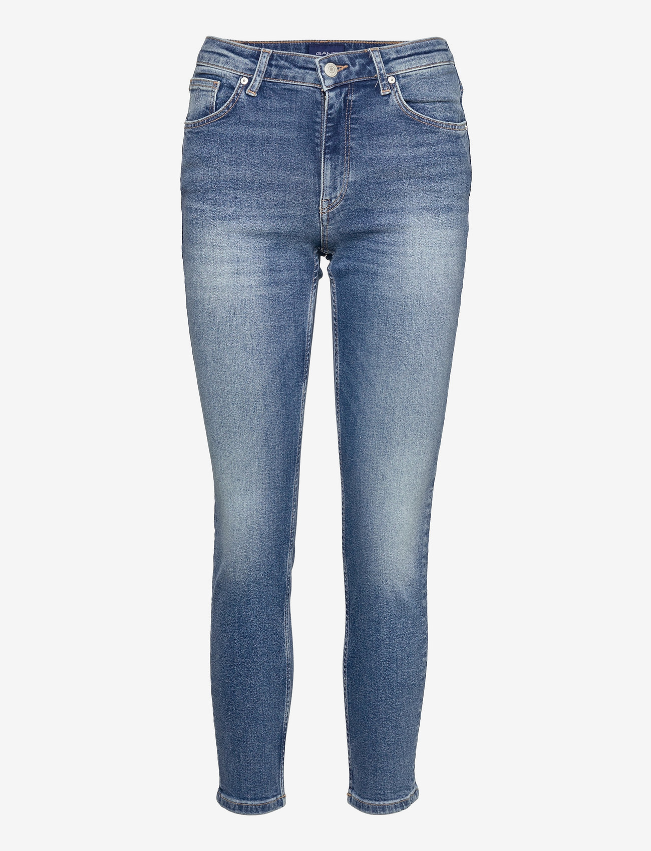 MID BLUE WORN IN