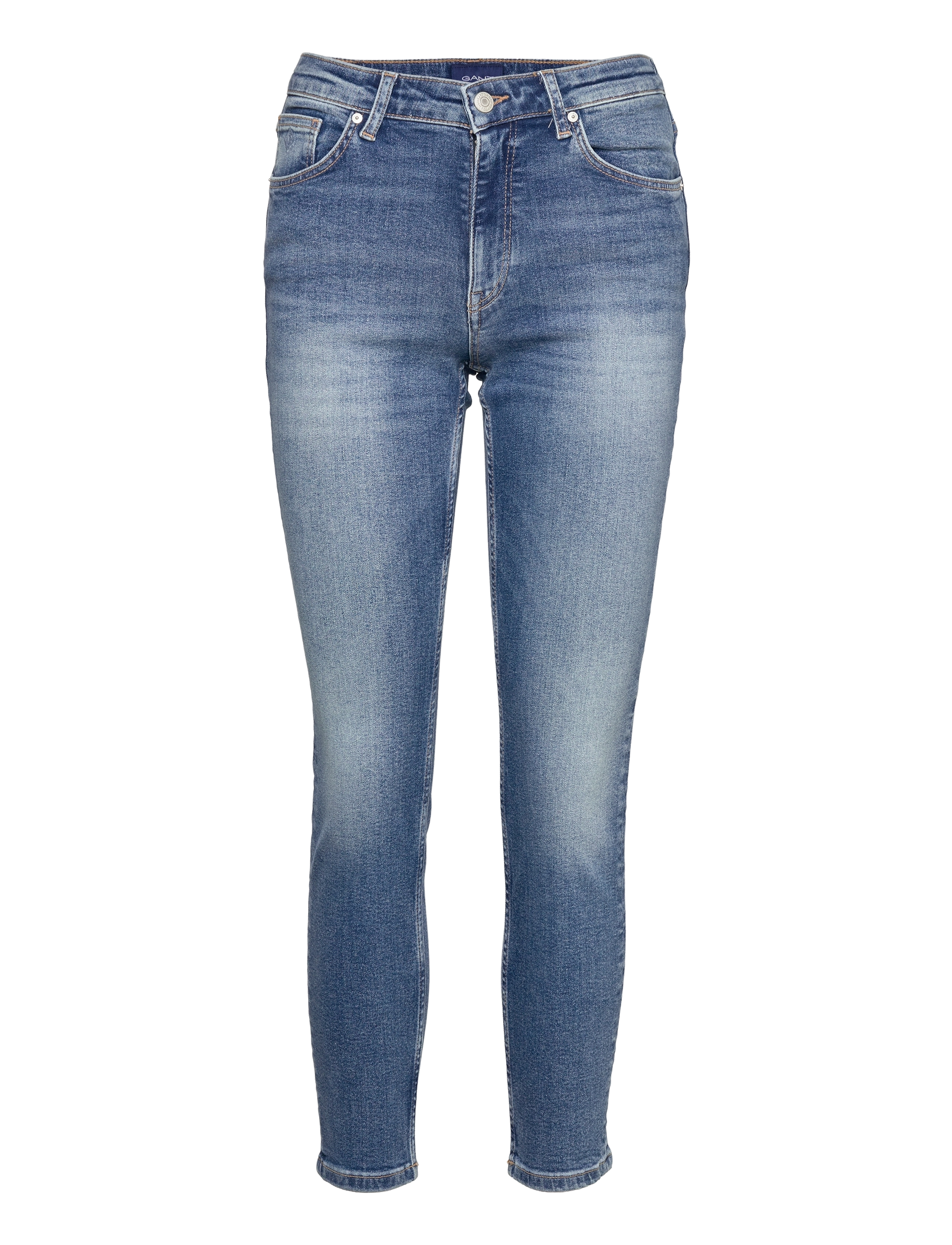 MID BLUE WORN IN