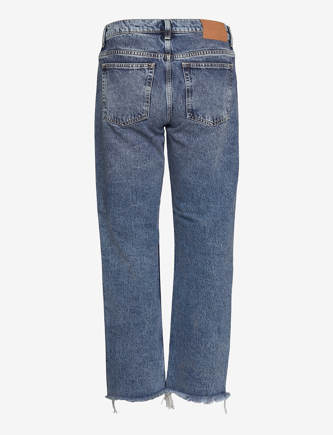 GANT - D1. CROPPED AUTHENTIC JEANS - semi light blue vintage - 1